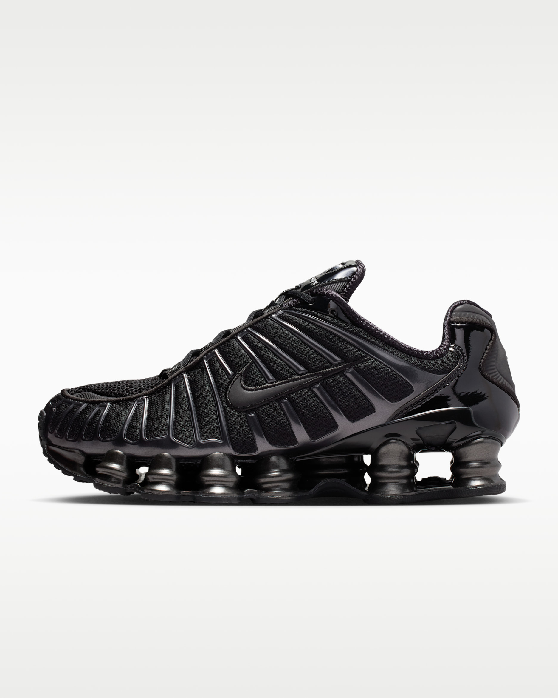 Nike Shox TL Women's Shoes - Black/Metallic Silver/Black