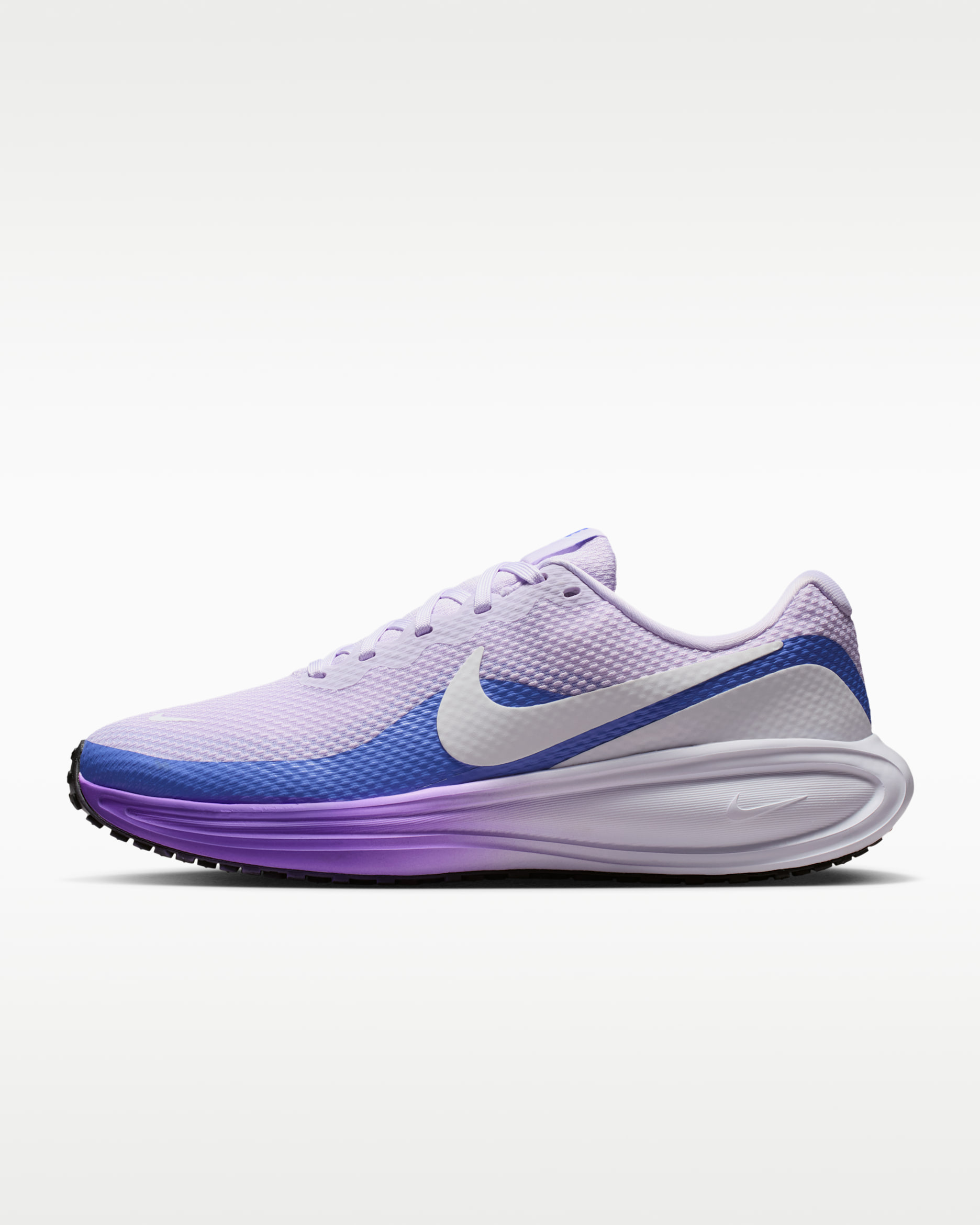 Nike Revolution 8 女款路跑鞋 (特寬) - Violet Mist/Sapphire/黑色/白色