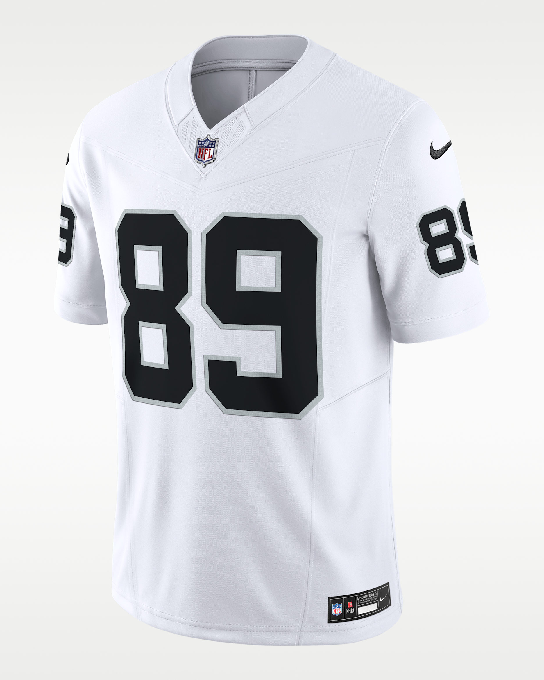 Jersey Nike Dri-FIT de la NFL Limited para hombre Brock Bowers Las Vegas Raiders - Blanco