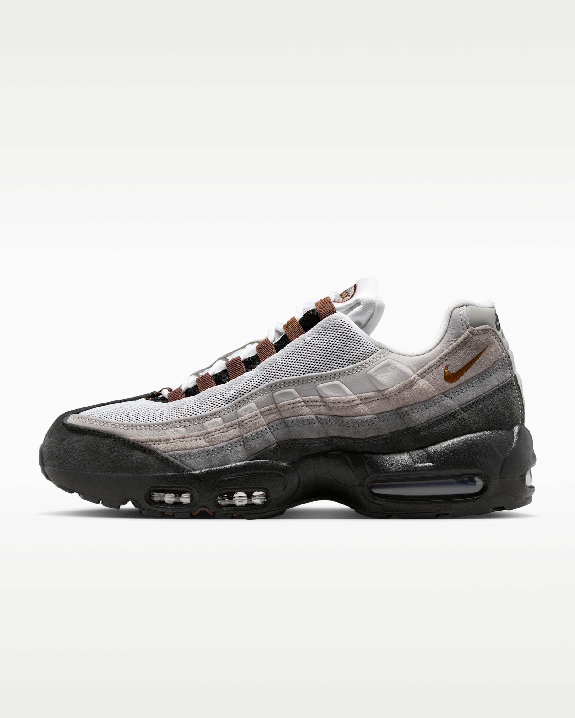 Nike SB Air Max 95 Skate Shoes - Black/Anthracite/Light Graphite/Cacao Wow