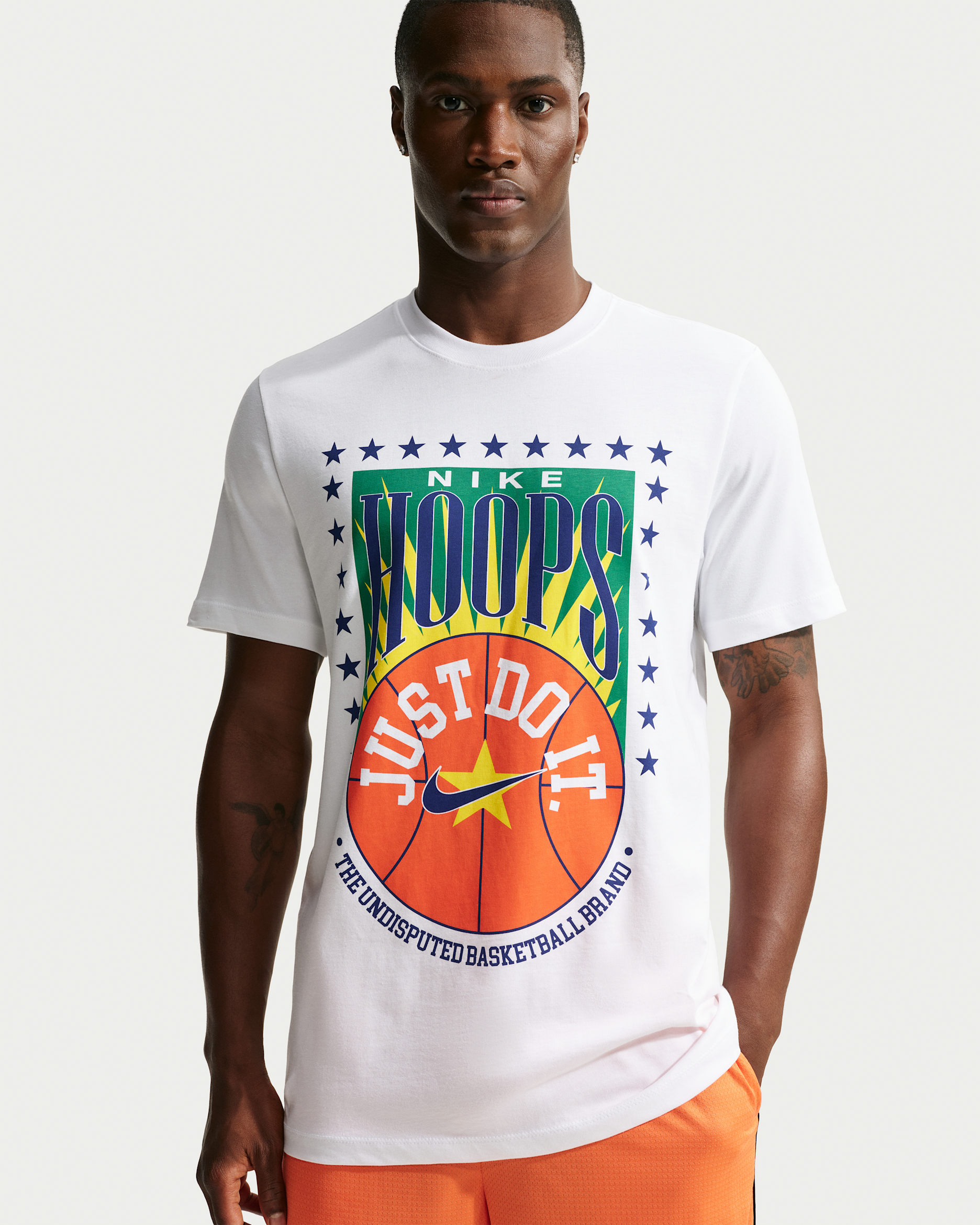 Nike Men's Basketball T-Shirt - White