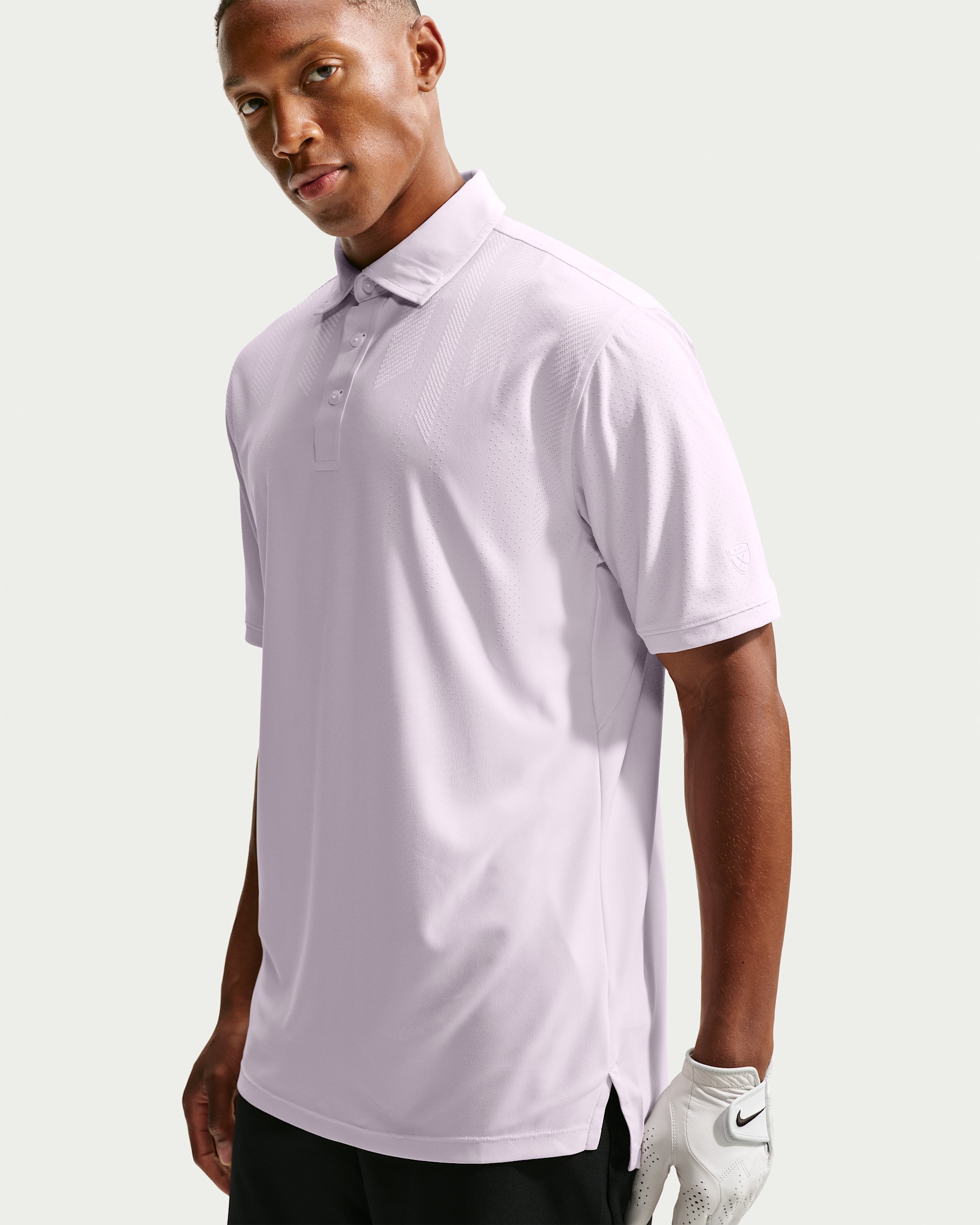 Nike Tailored Performance Men's Dri-FIT Golf Polo - Pearl Pink/Pearl Pink