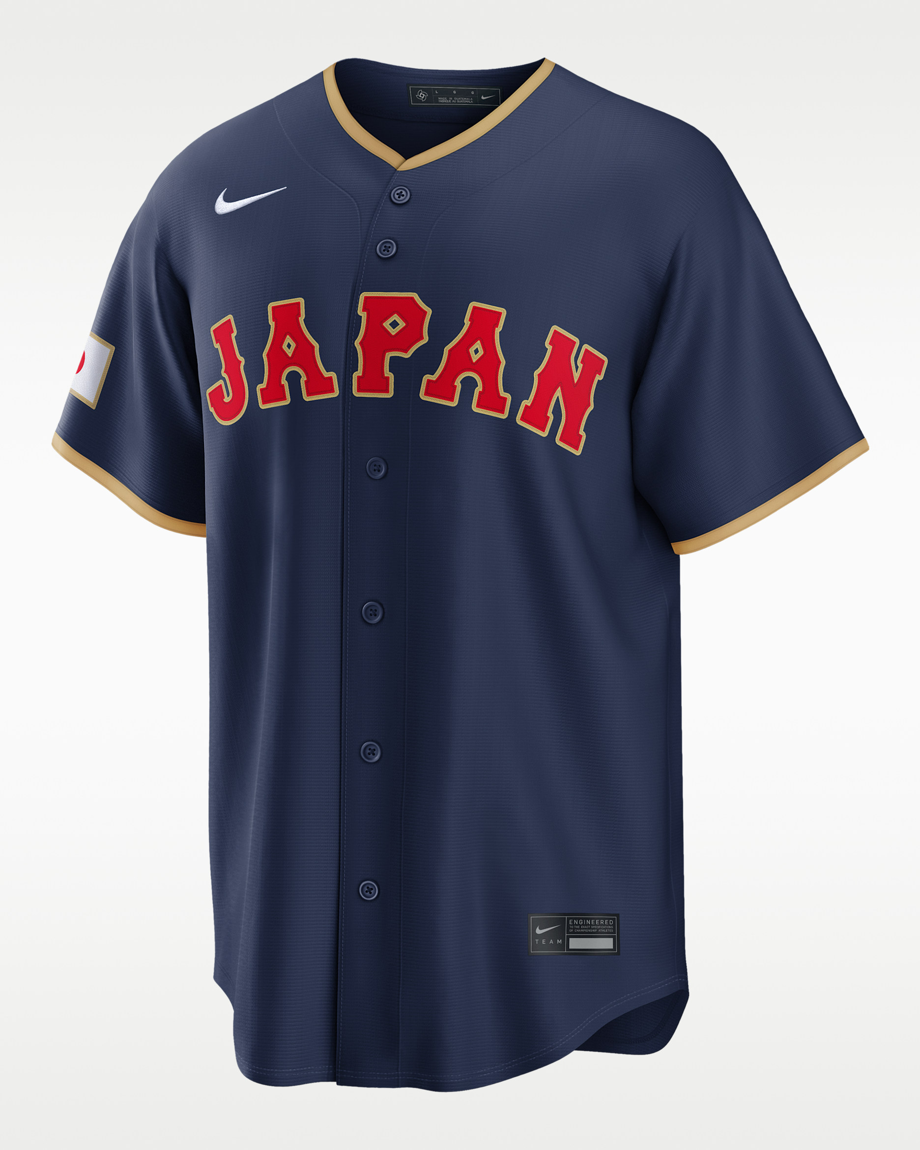 Kazuma Okamoto Japan National Baseball Team 2026 World Baseball Classic Men's Nike Stadium Jersey - Navy