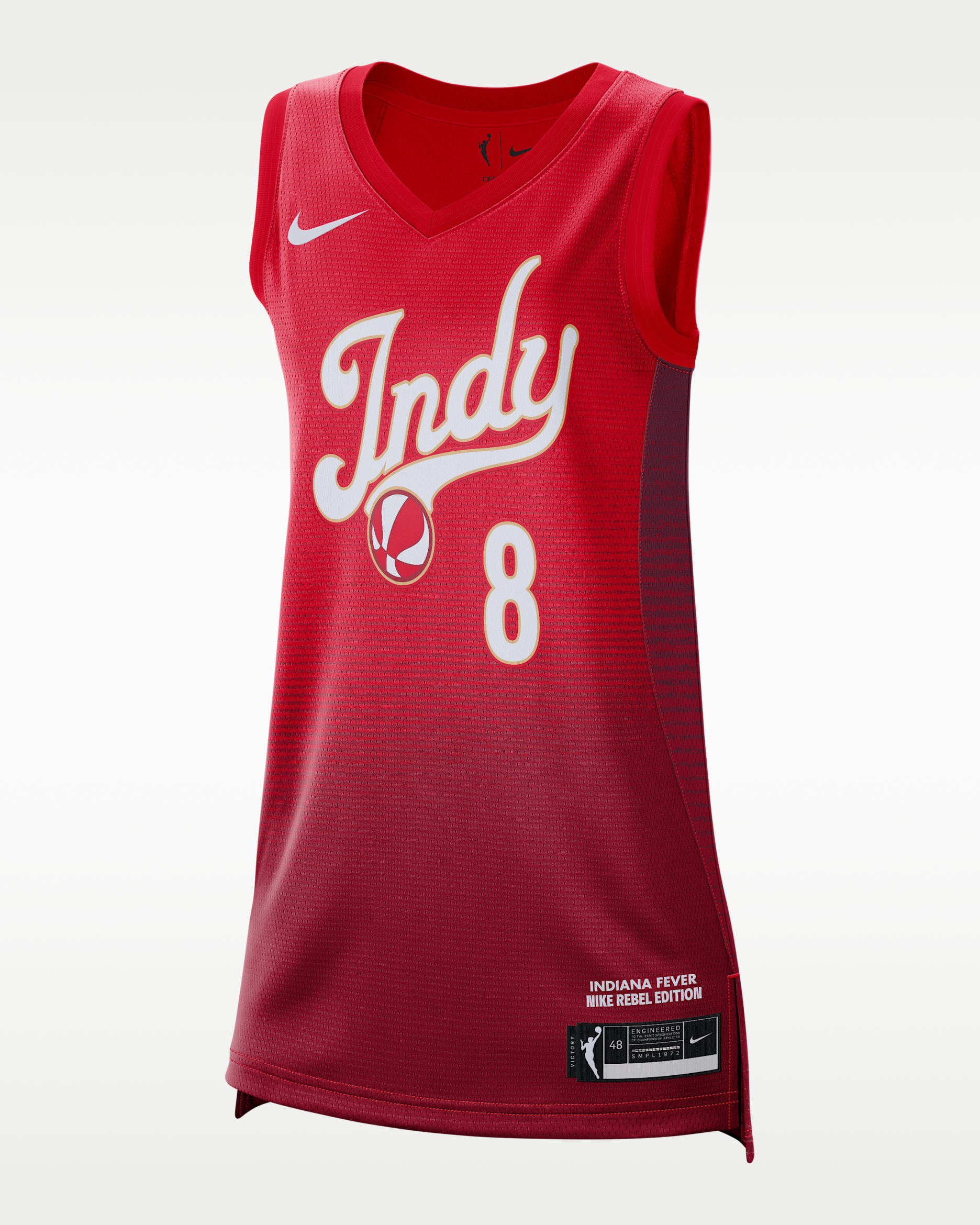 Jersey Nike Dri-FIT de la WNBA Victory Sophie Cunningham Indiana Fever - Rojo universitario