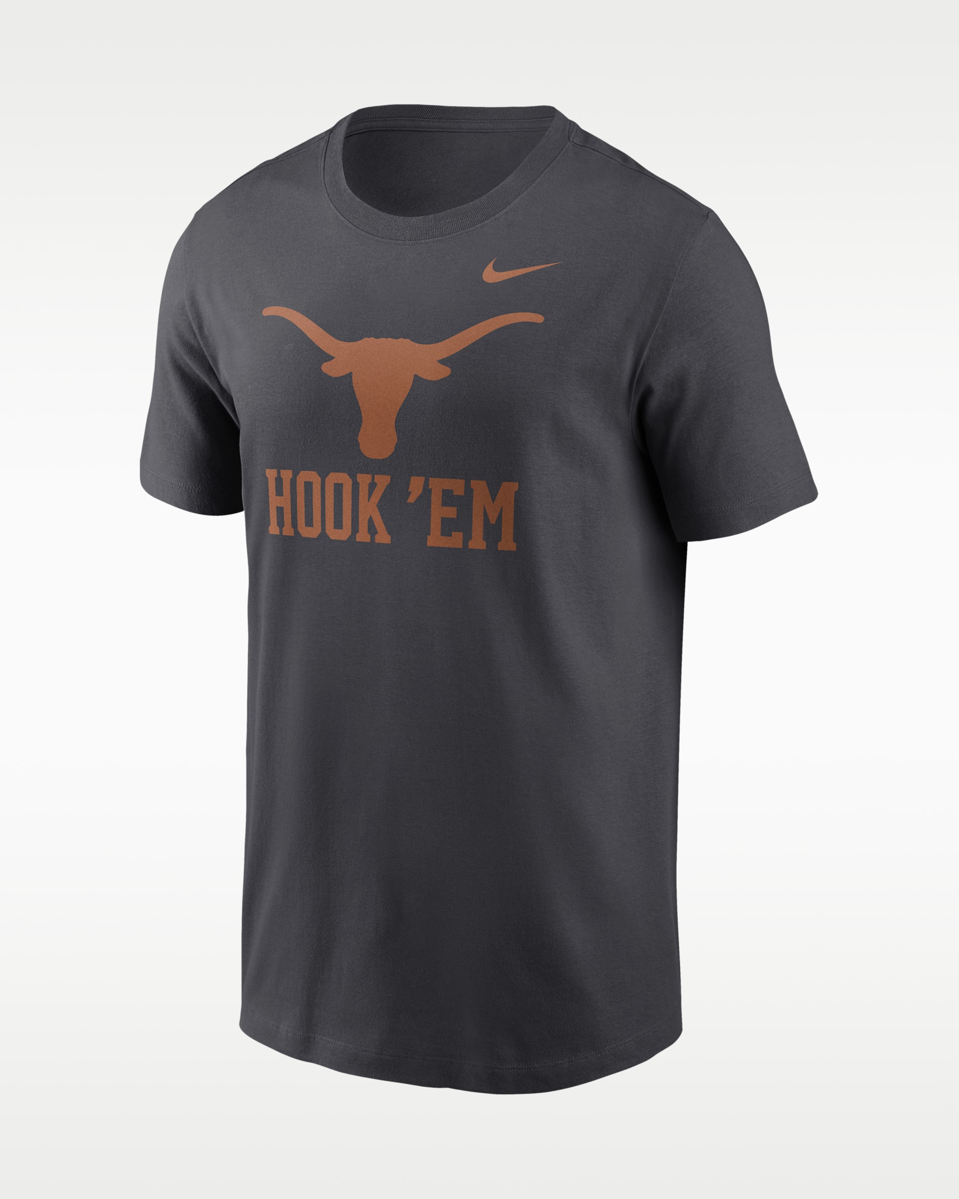 Texas Primetime Logo Mantra Men's Nike College T-Shirt - Anthracite
