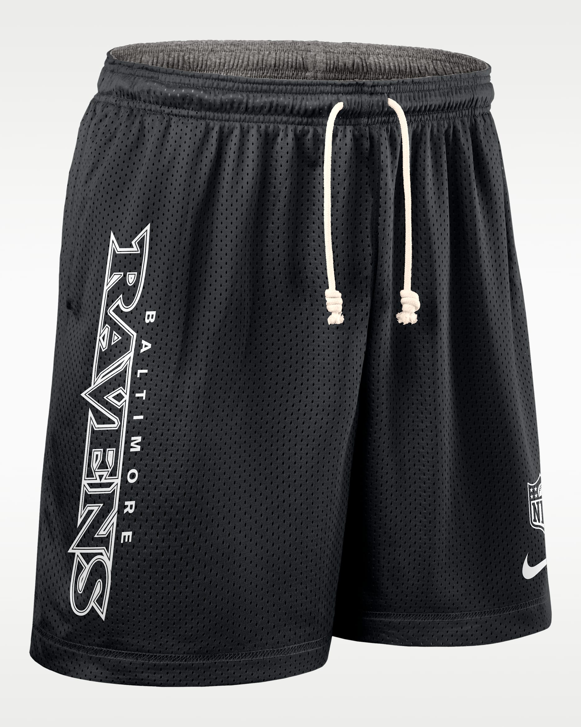 Baltimore Ravens Sideline Reversible Men’s Nike Dri-FIT NFL Shorts - Black