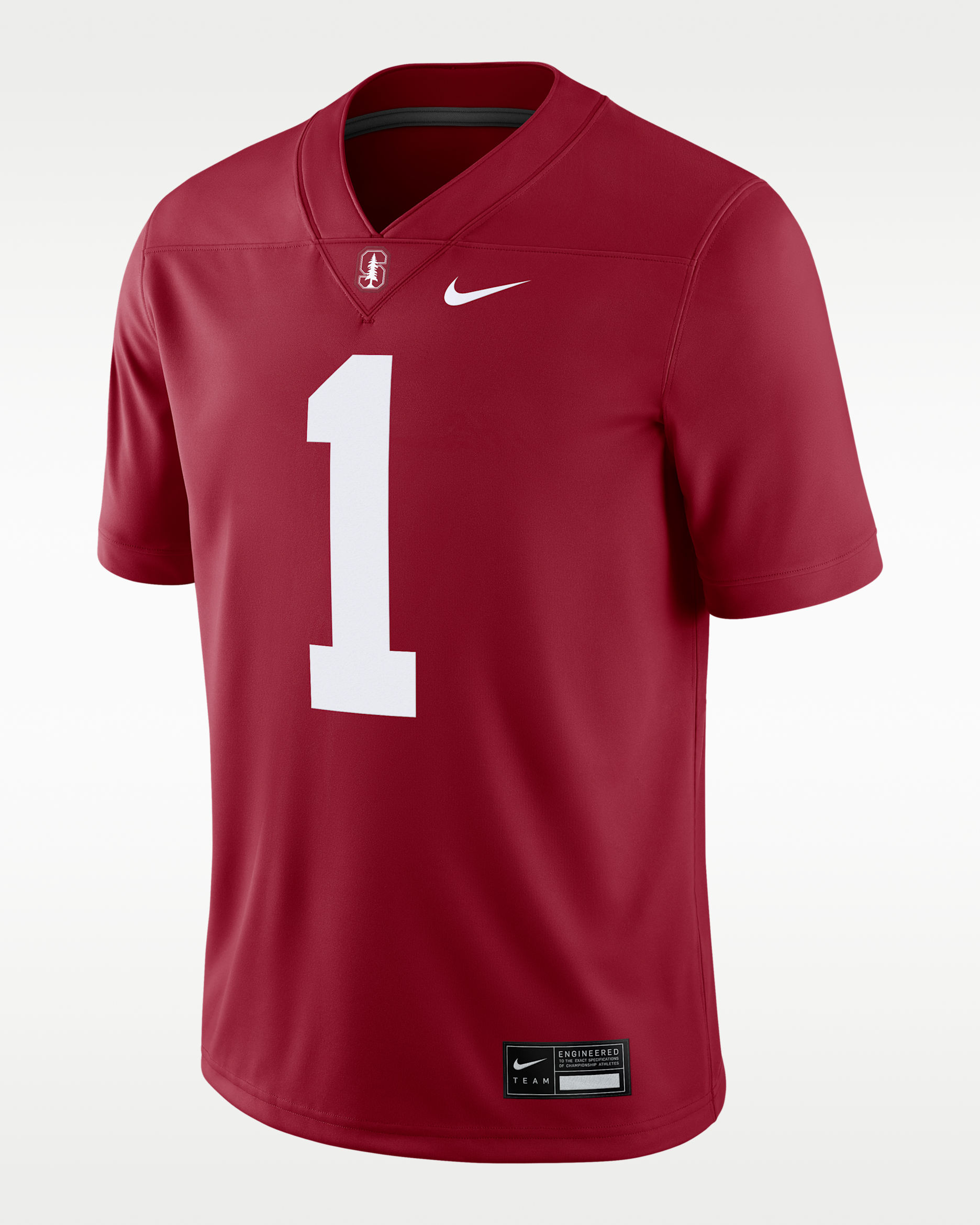 Stanford Cardinal Men's Nike Dri-FIT College Game Jersey - Team Crimson
