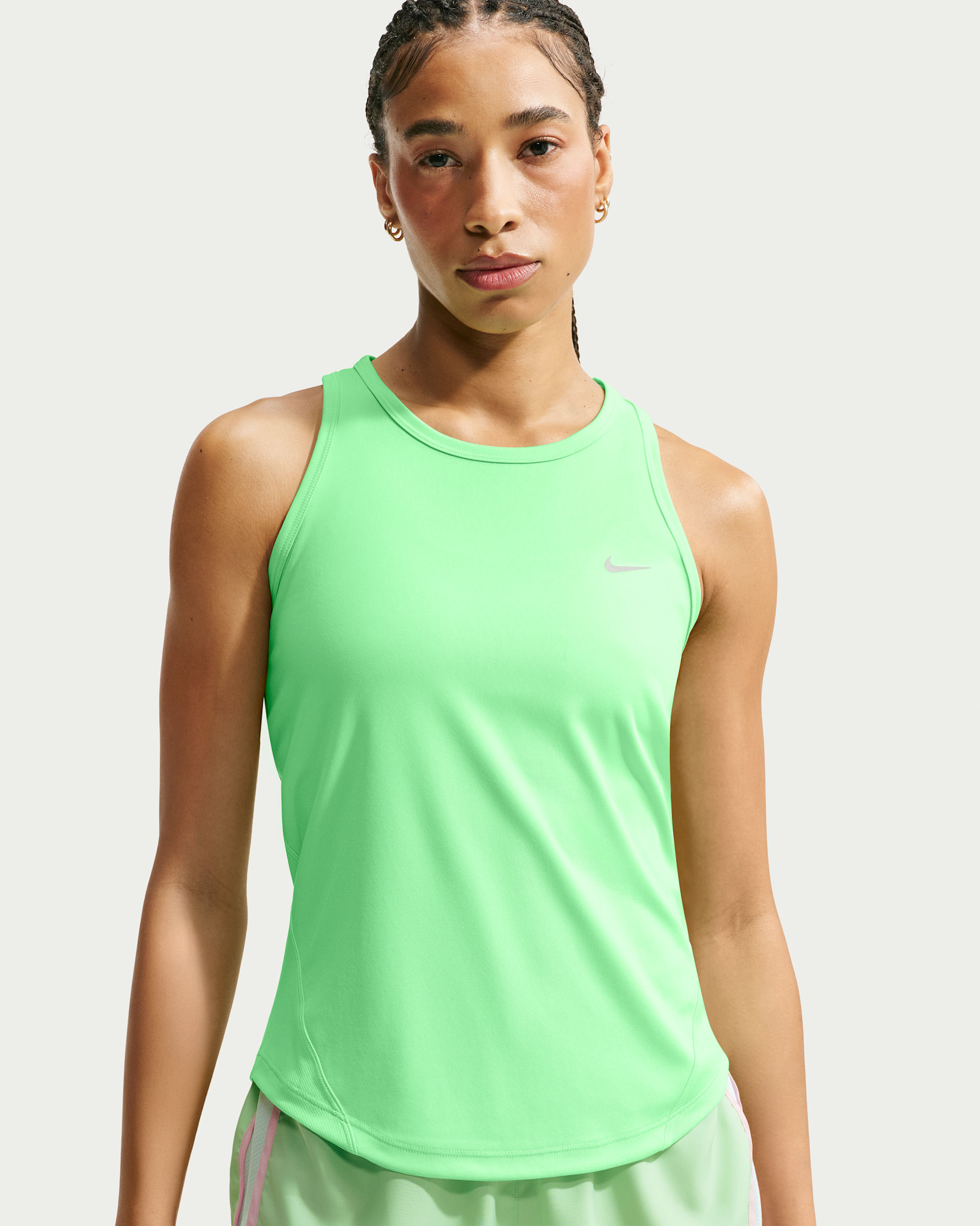 Nike Tempo Women's Dri-FIT Running Tank Top - Illusion Green