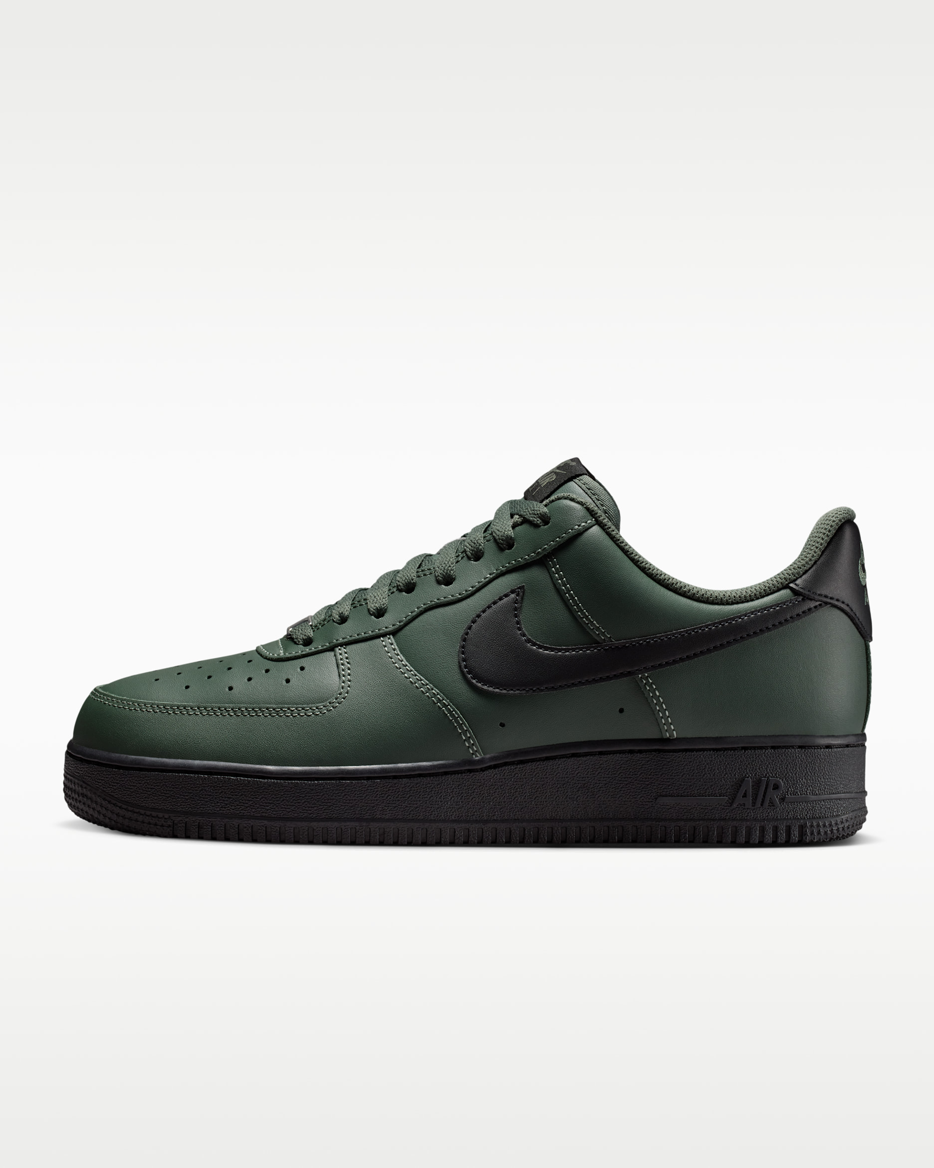 Nike Air Force 1 '07 Men's Shoes - Camo Green/Black