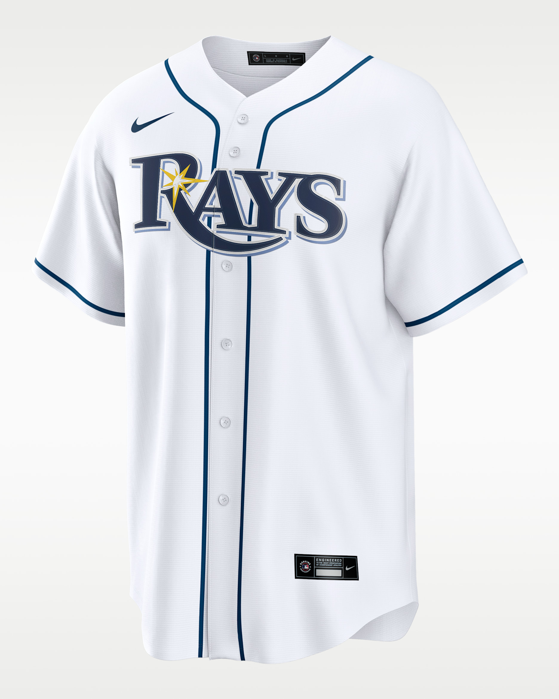 Tampa Bay Rays Men's Nike MLB Replica Jersey - White