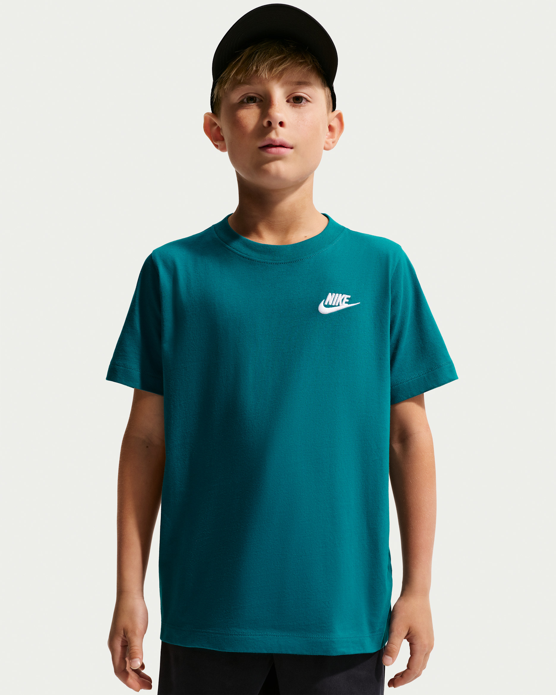 T-shirt Nike Sportswear för ungdom - Bright Spruce