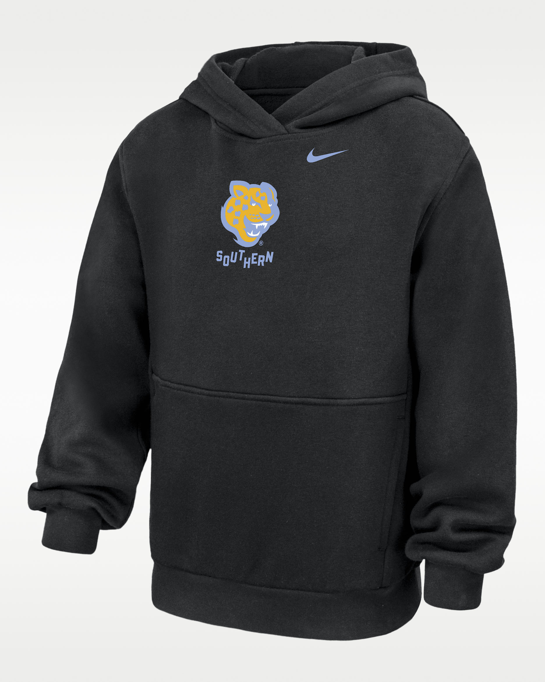 Nike College (Southern University and A&M College) Big Kids' Club Fleece Hoodie - Black