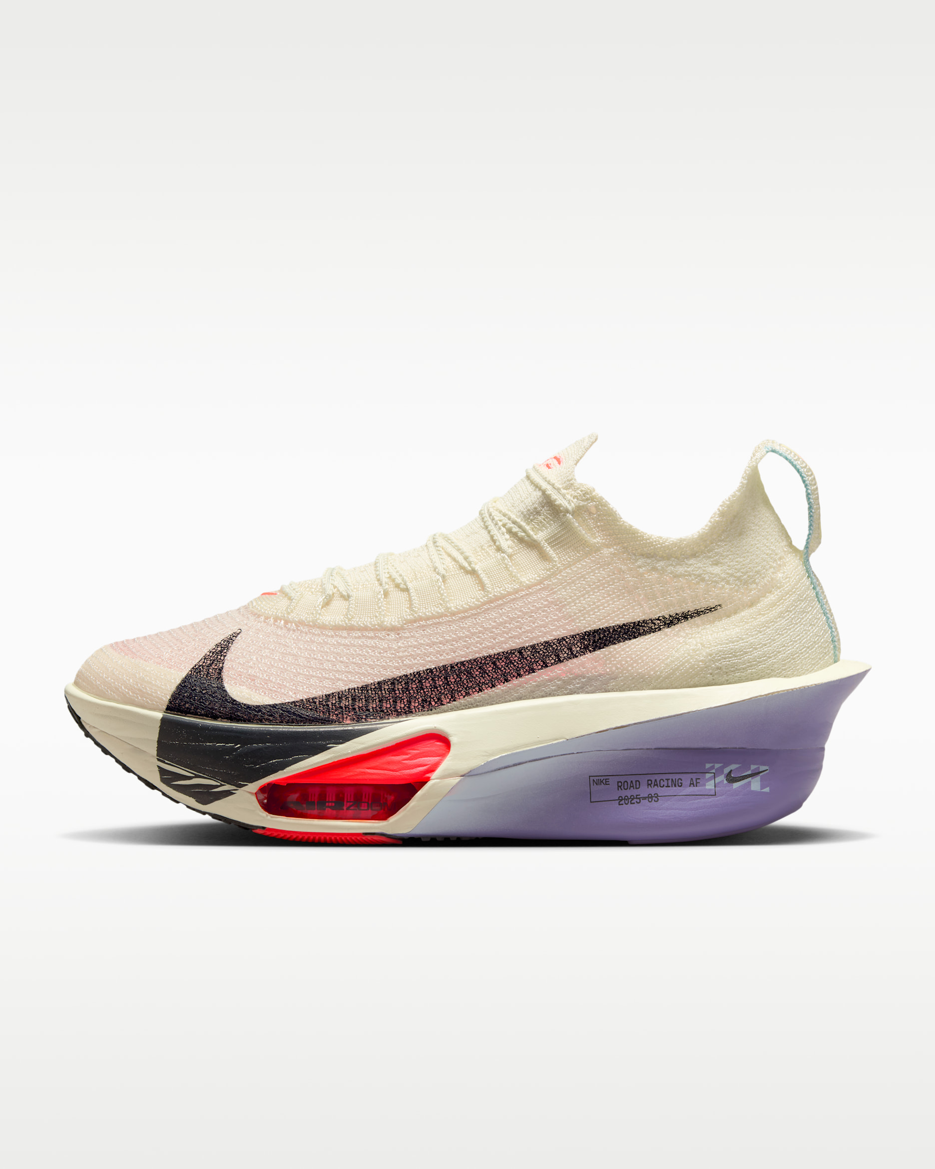 Nike Alphafly 3 Women's Road Racing Shoes - Coconut Milk/Dusty Amethyst/Glacier Blue/Off-Noir