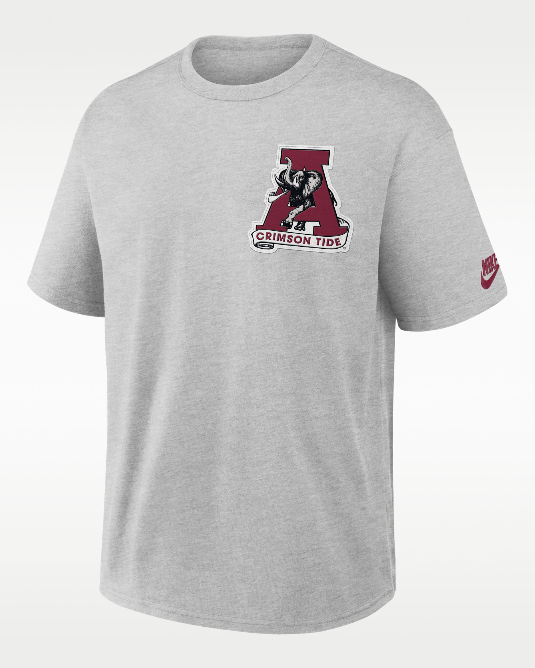 Alabama Legacy Max90 Men's Nike College T-Shirt - Grey Heather