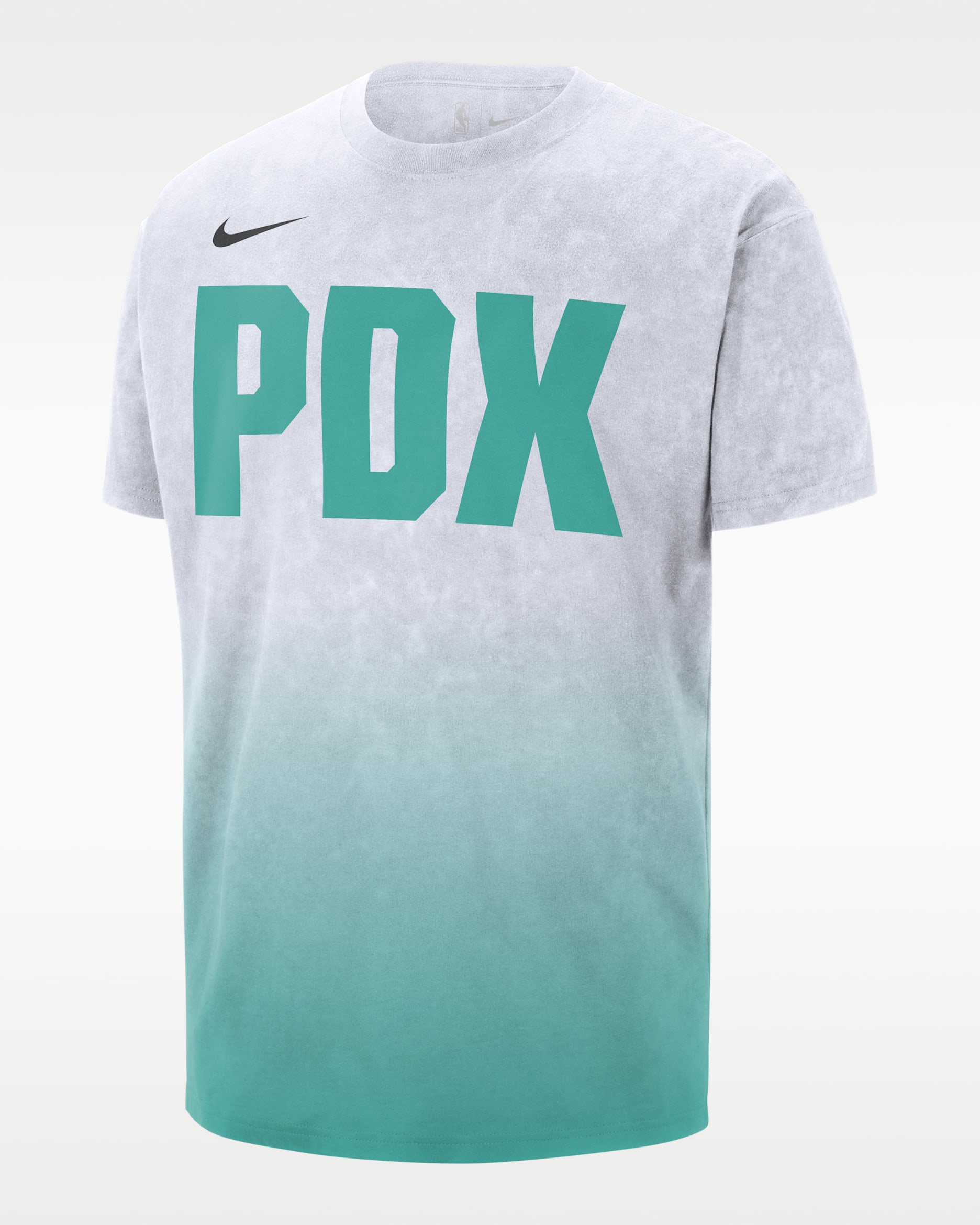 Playera Nike de la NBA Max90 para hombre Portland Trail Blazers Essential City Edition - Blanco