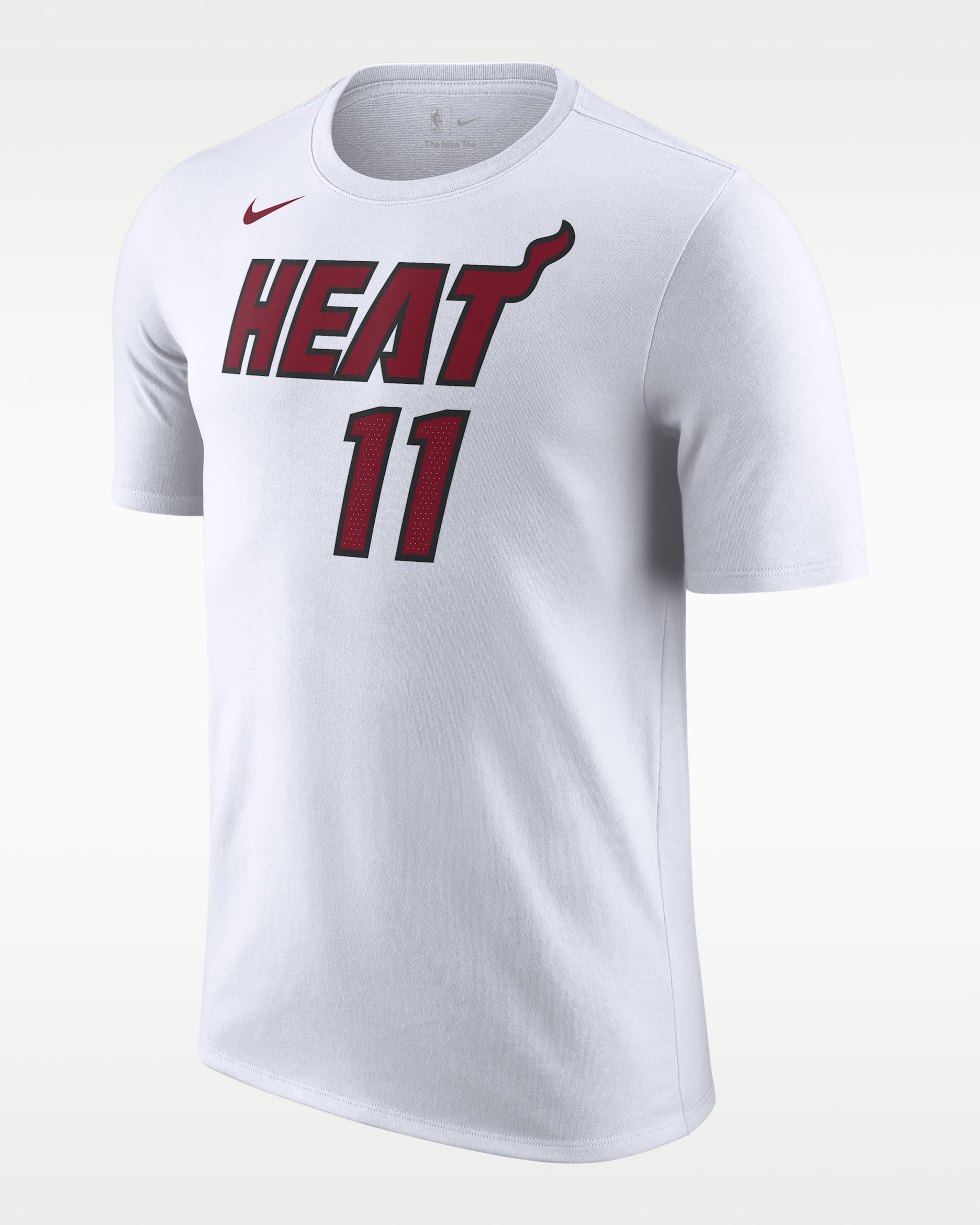 Playera Nike NBA para hombre Miami Heat - Blanco