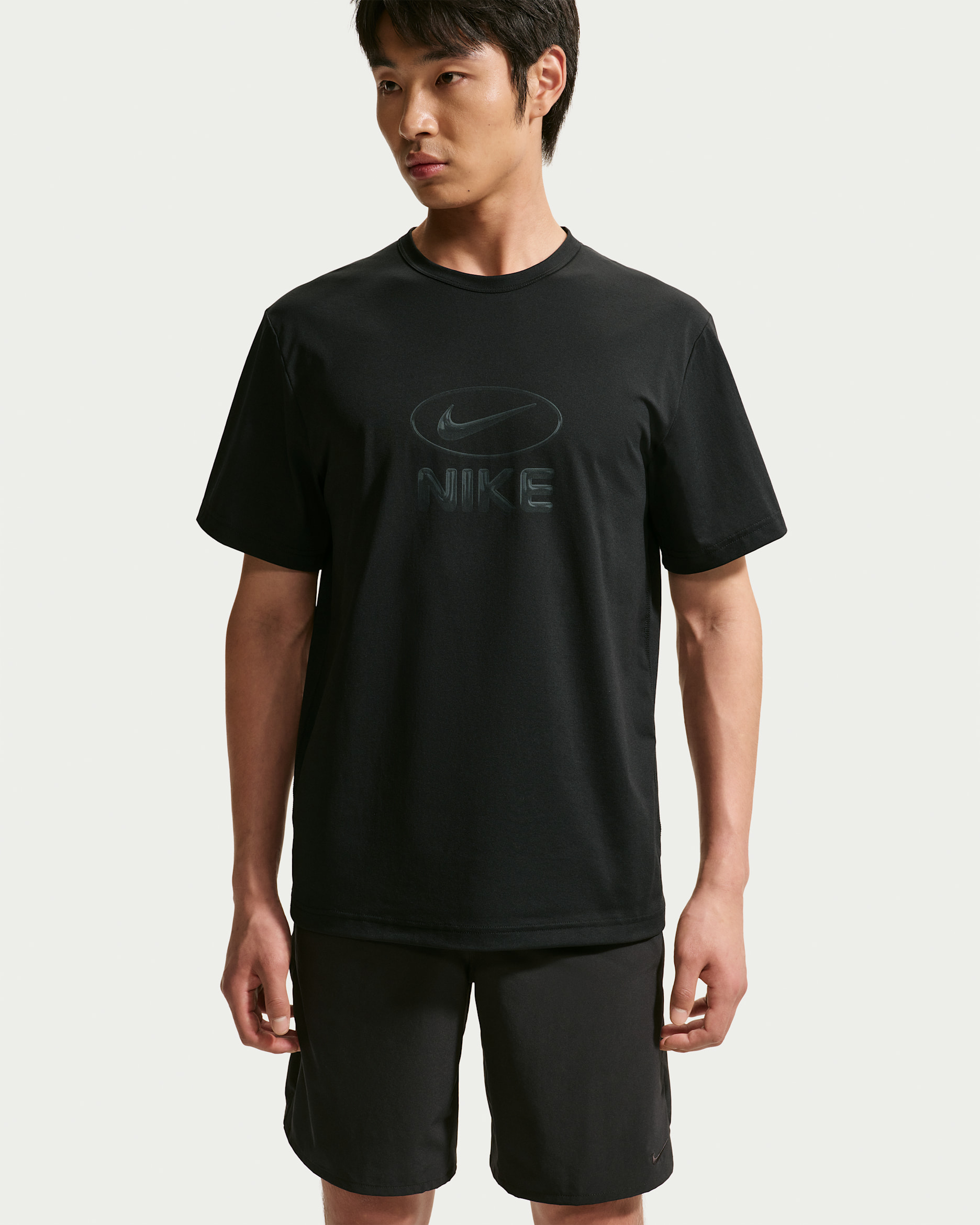 Nike Hyverse Men's Dri-FIT UV Protection Training T-Shirt - Black/Anthracite