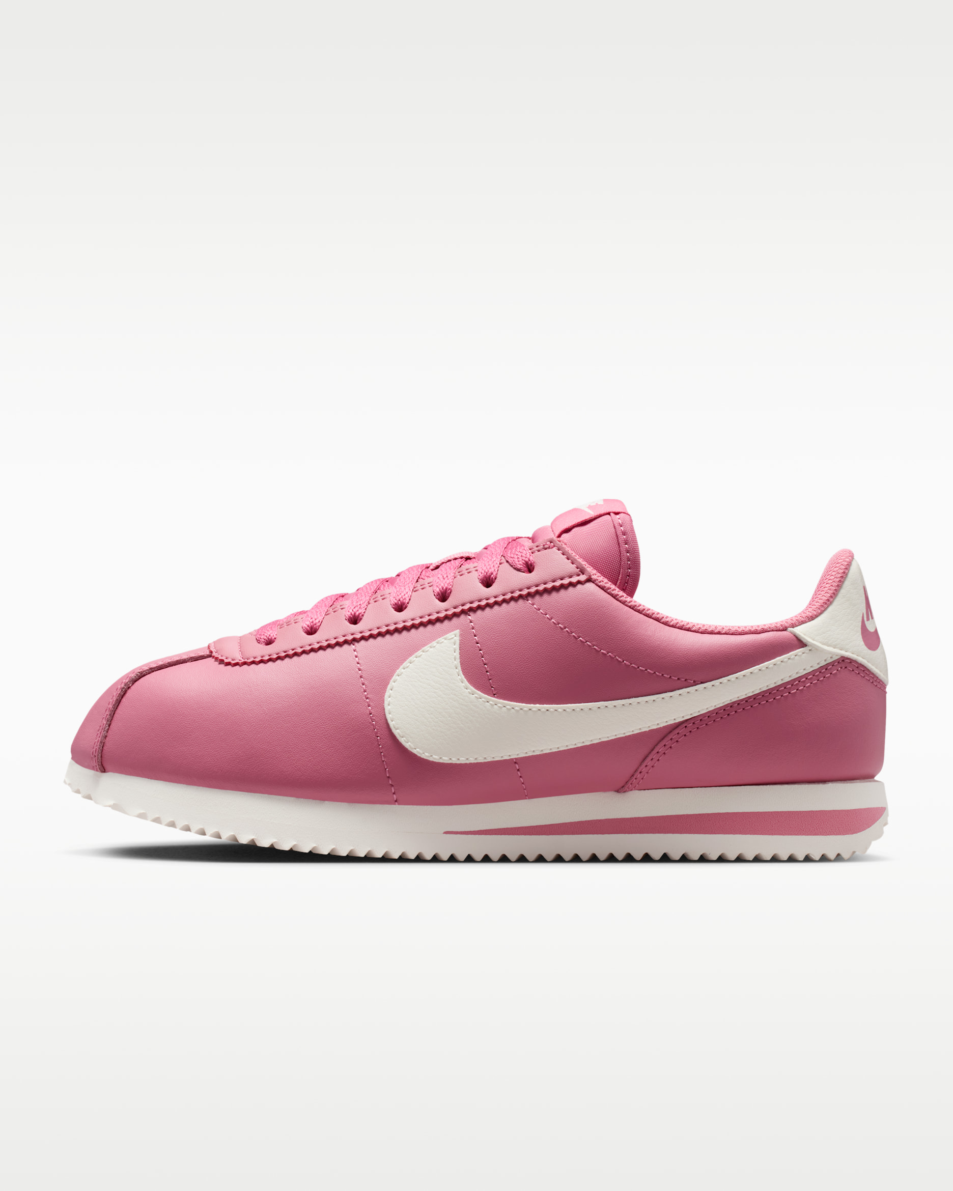 Nike Cortez Leather Women's Shoes - Peony/Sail