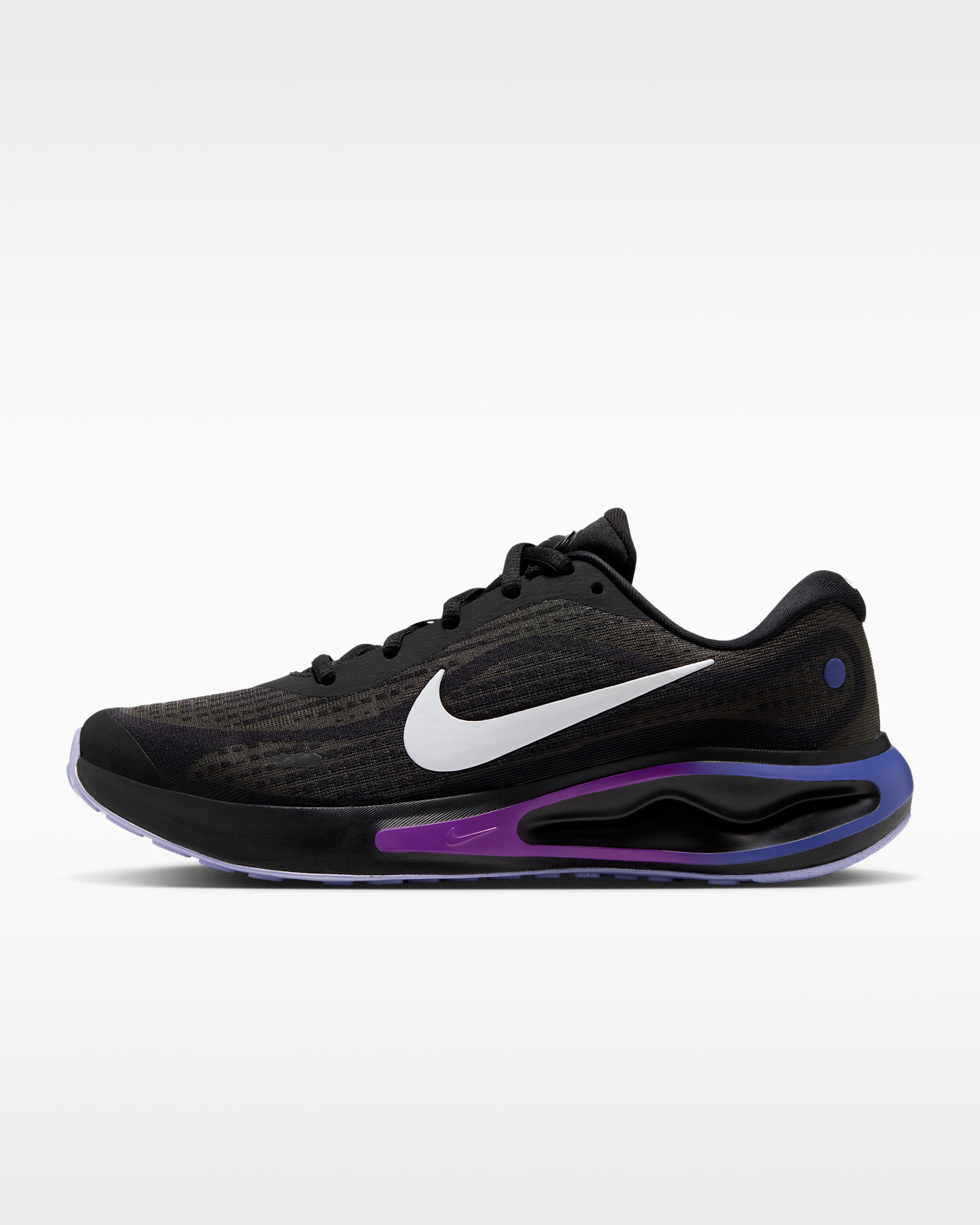 Nike Journey Run Women's Road Running Shoes - Black/Persian Violet/Purple Pulse/White