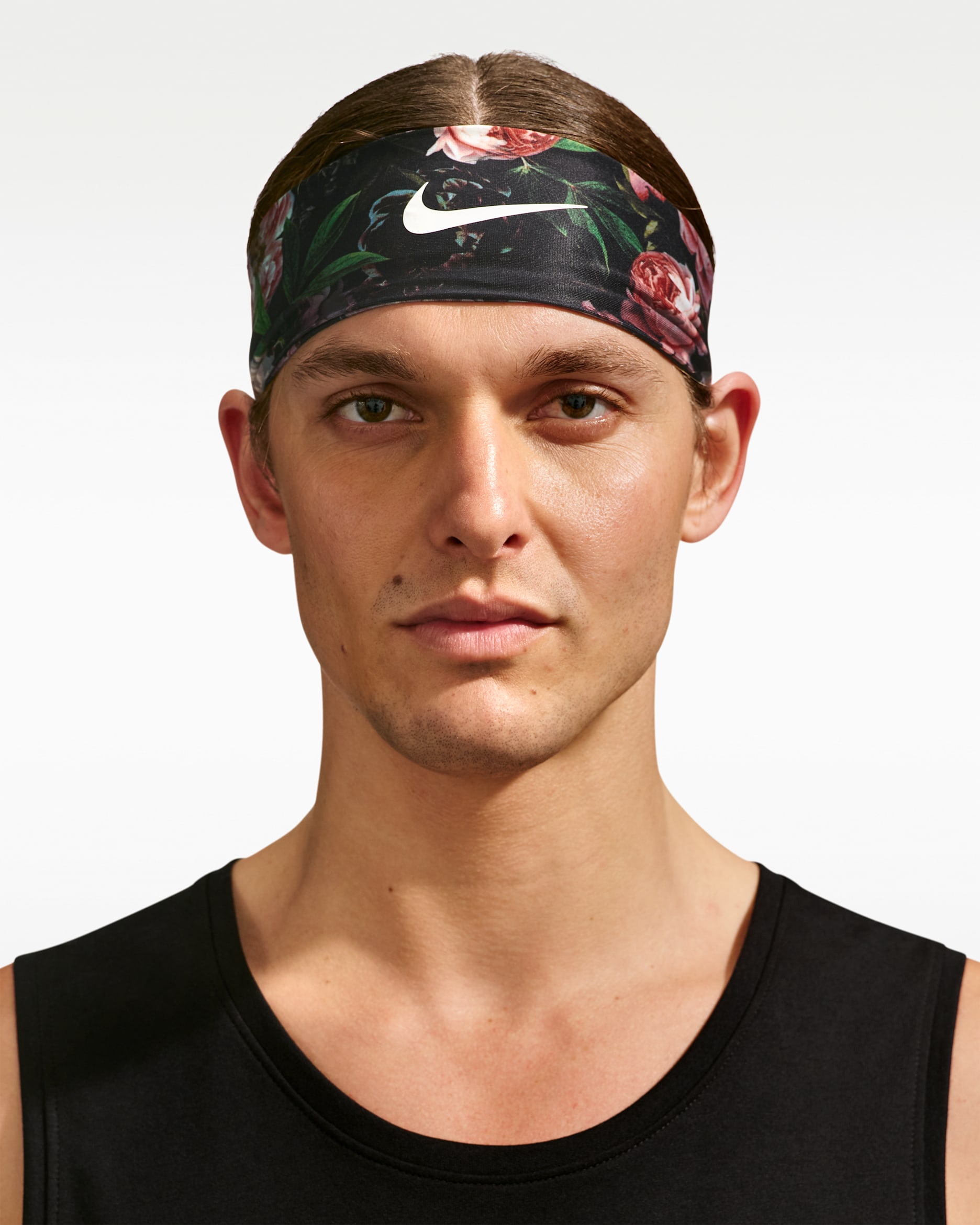 Nike Fury Classic Dri-FIT Headband - Multi-Colour/Black/Black/Pale Ivory