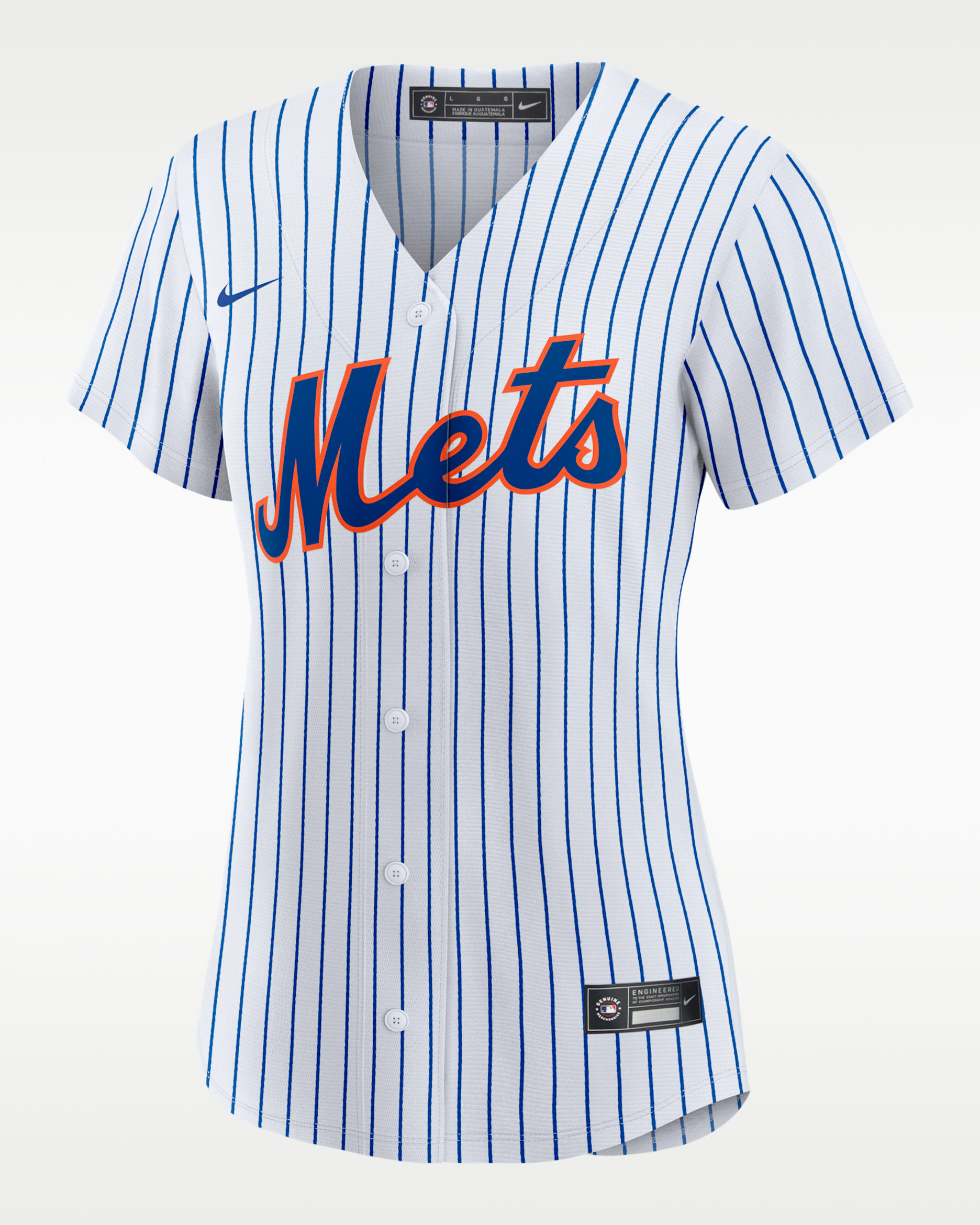 Jersey Nike de la MLB Replica para mujer Pete Alonso New York Mets - Blanco