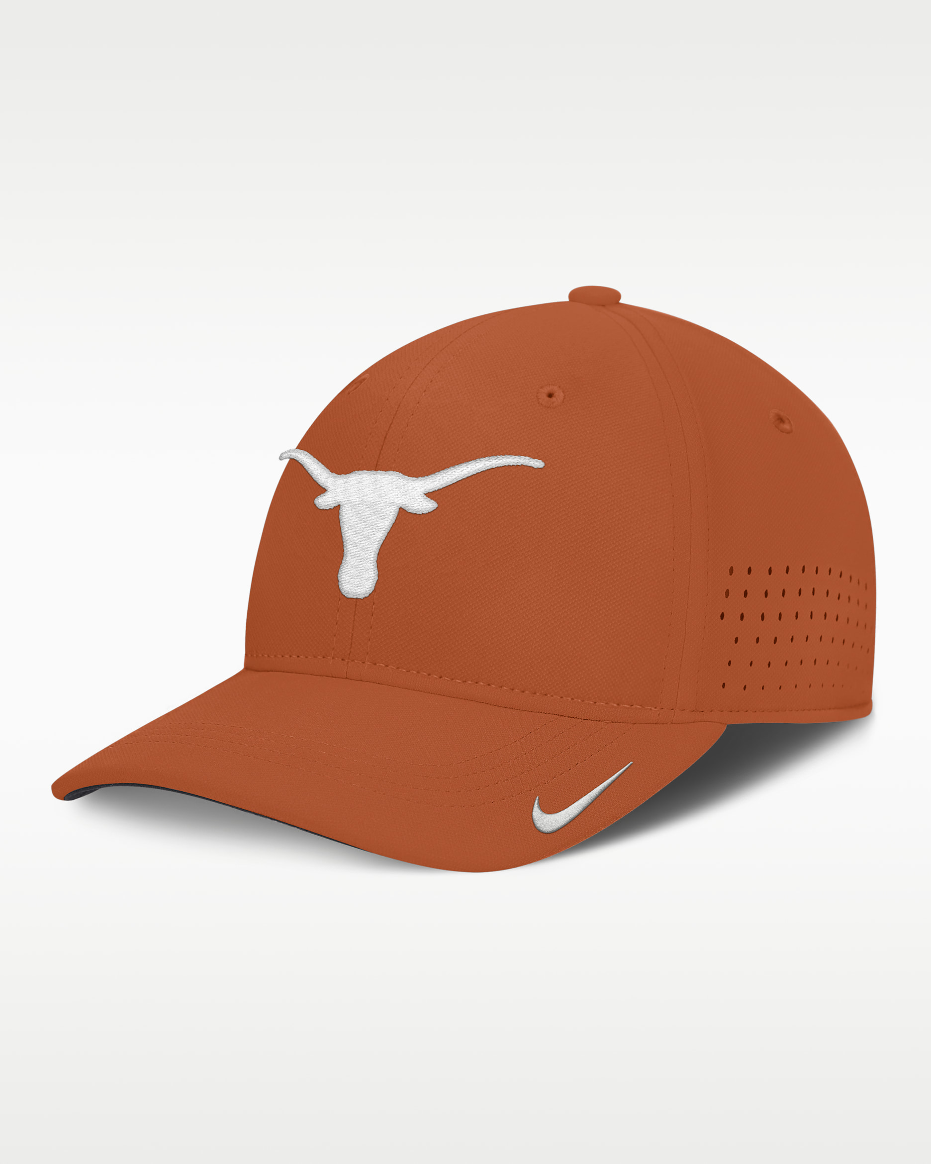 Texas Sideline Practice Men's Nike Dri-FIT College Hat - Burnt Orange