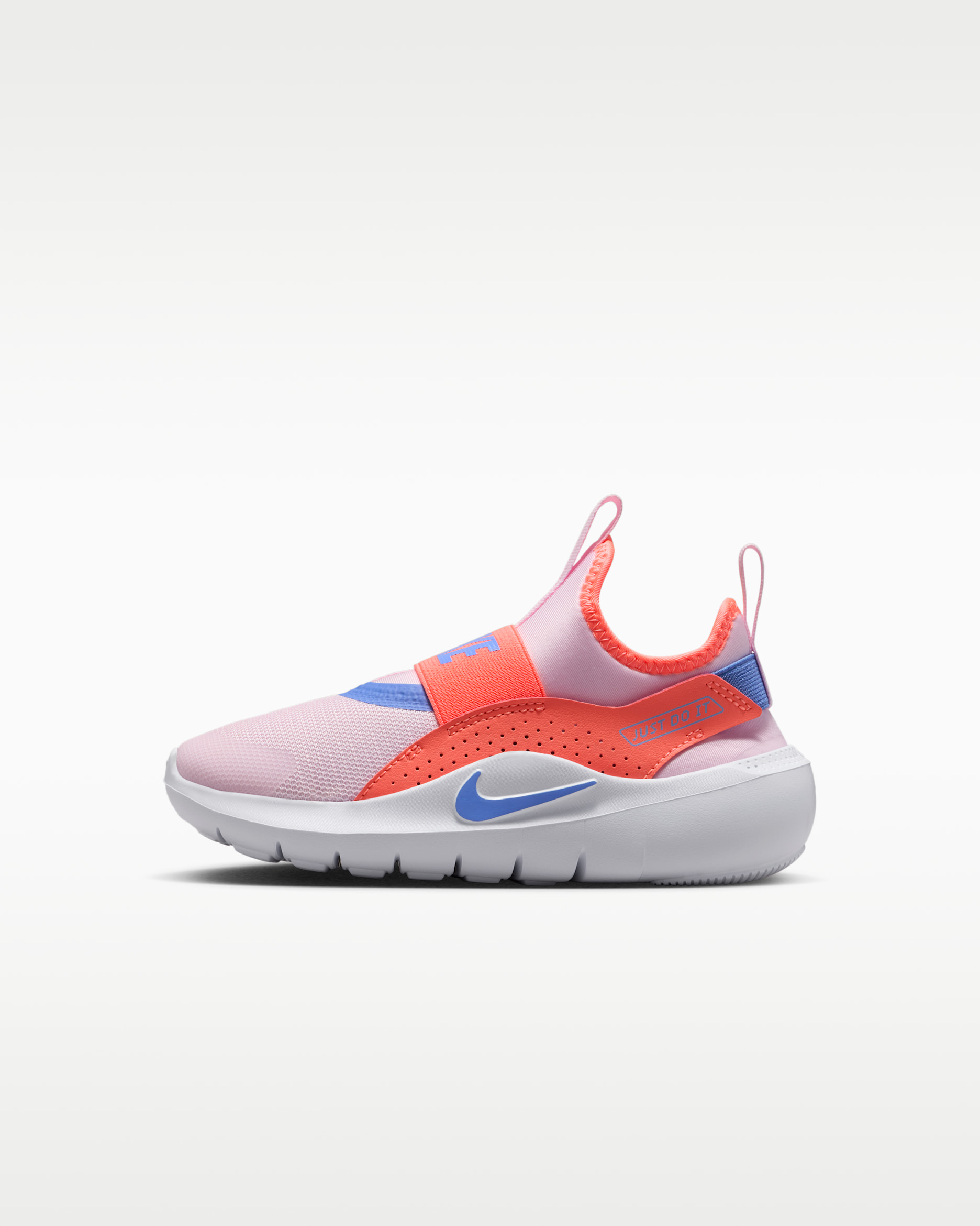 Nike Flex Runner 4 Little Kids' Shoes - Pink Foam/Bright Mango/White/Royal Pulse