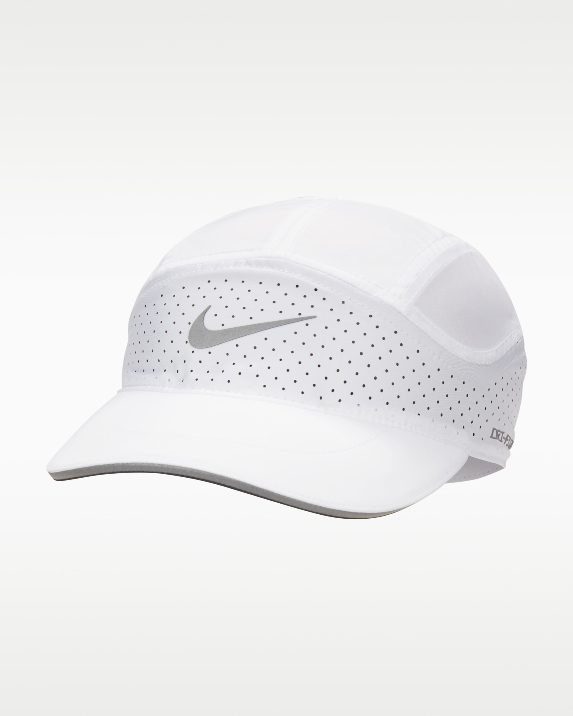 Nike Fly Dri-FIT ADV Unstructured Reflective Cap - White/Anthracite