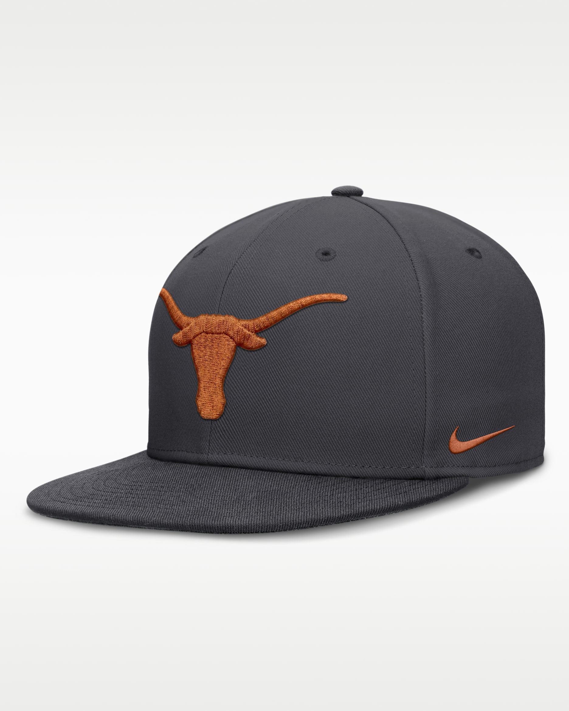 Texas Pro Men's Nike Dri-FIT College Fitted Hat - Anthracite