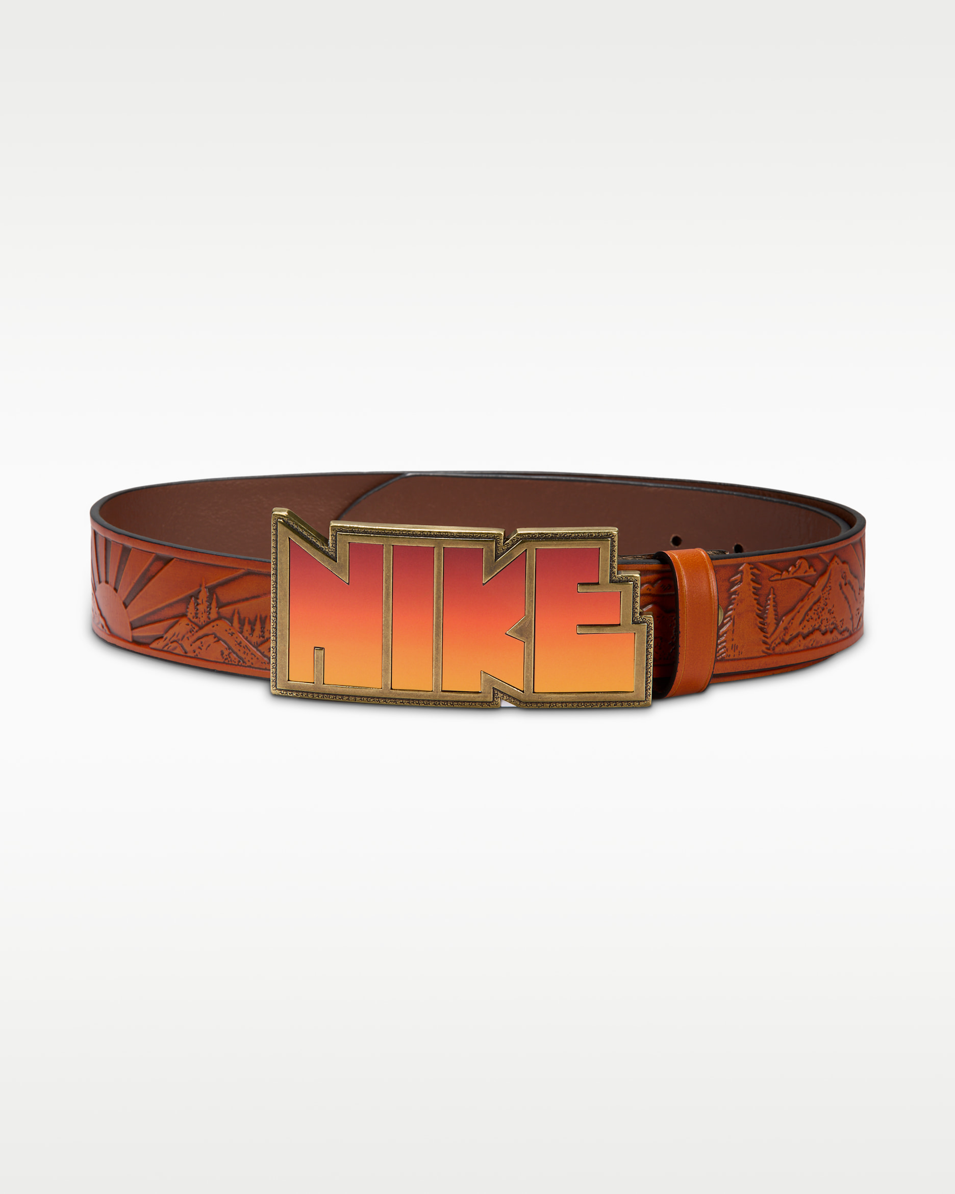 Cinturón Premium Nike Archival "Baby Teeth" - Tostado/Beige