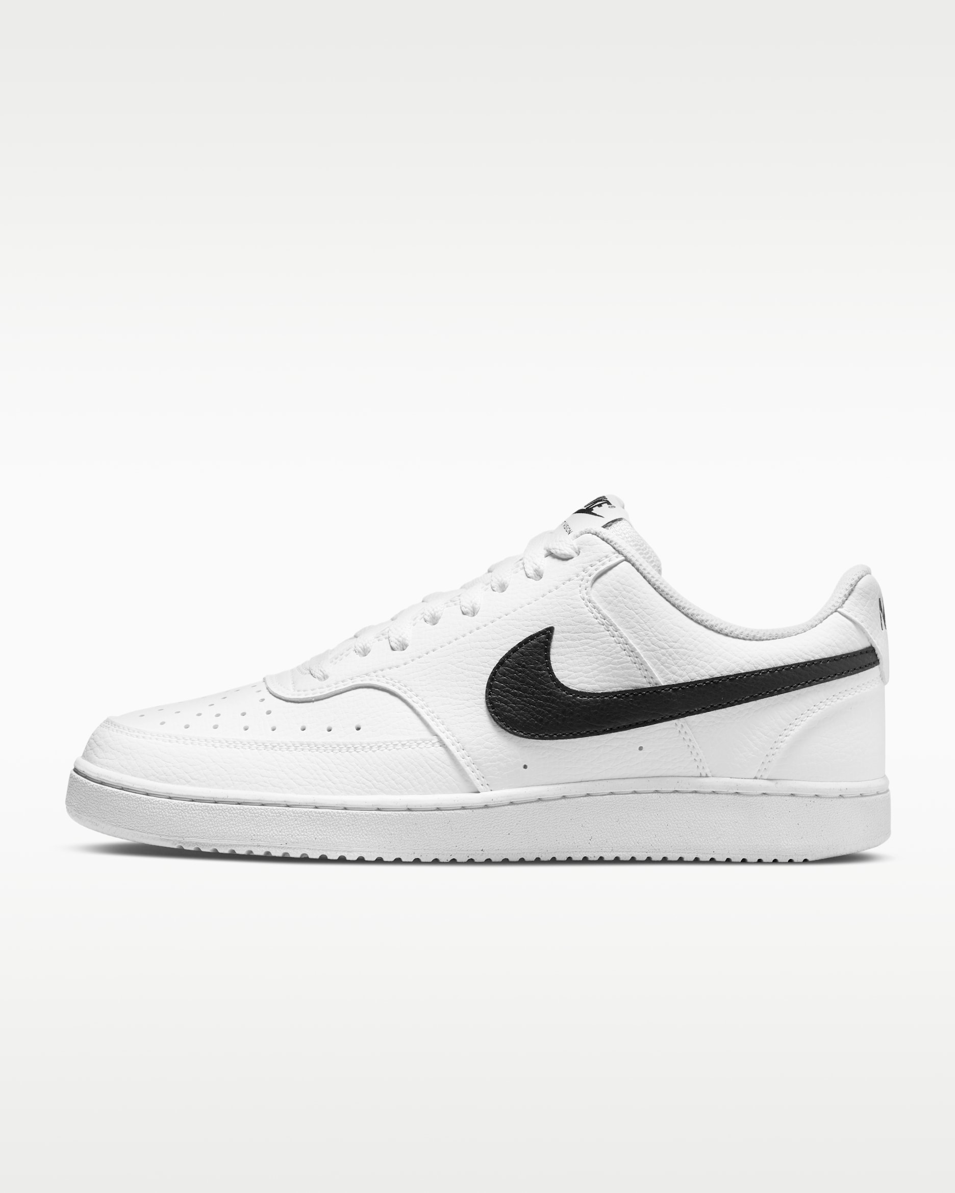 Ανδρικά παπούτσια Nike Court Vision Low Next Nature - Λευκό/Λευκό/Μαύρο