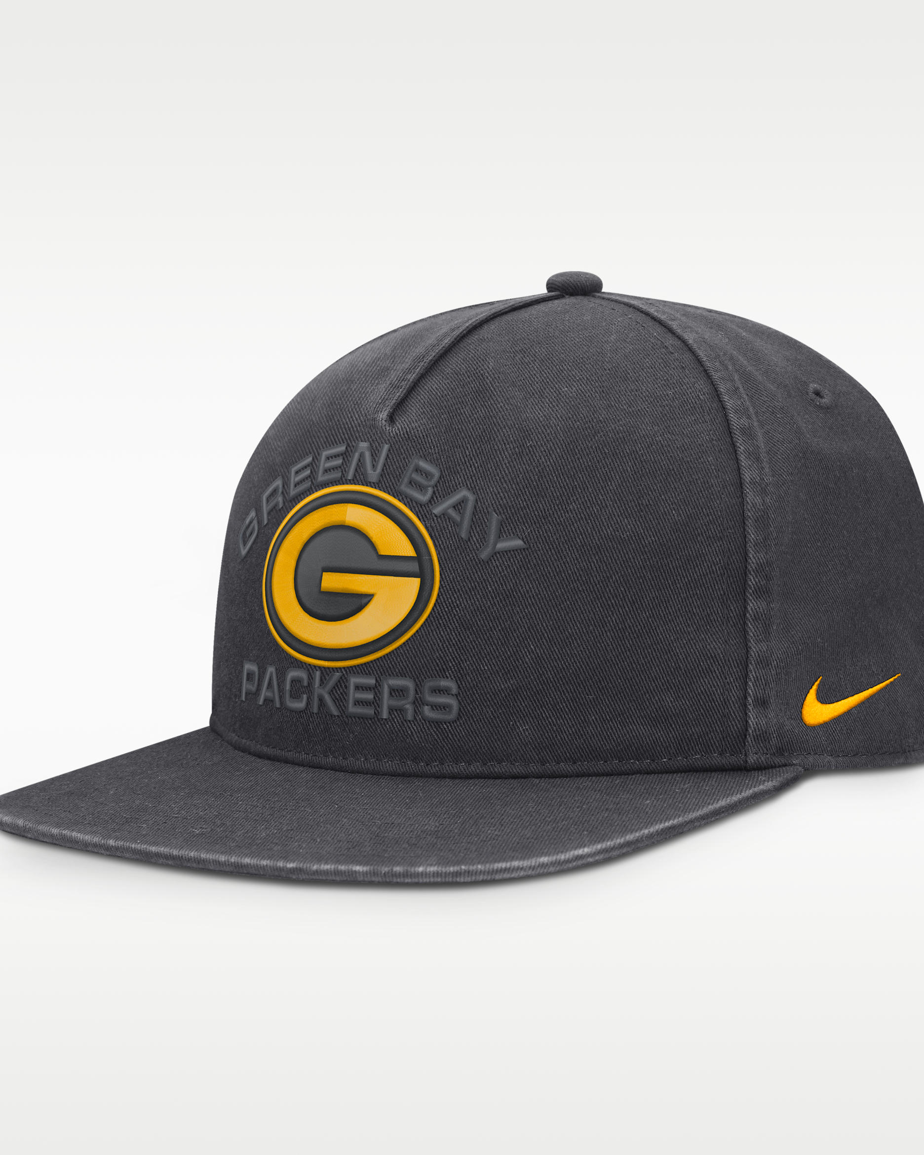 Green Bay Packers Primetime Pro Men's Nike NFL Adjustable Hat - Anthracite