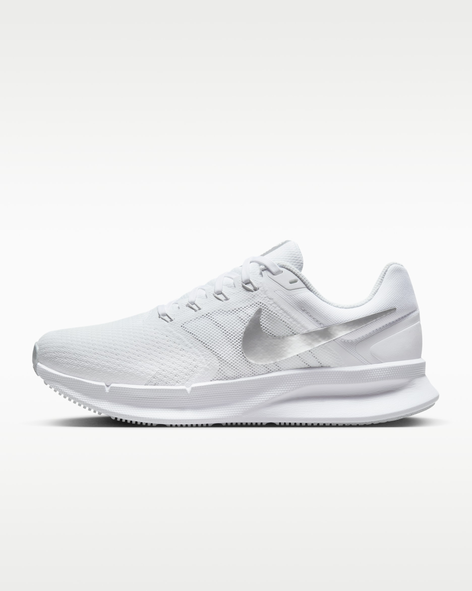 Tenis de correr en pavimento para mujer Nike Run Swift 3 - Blanco/Platino puro/Plata metalizado
