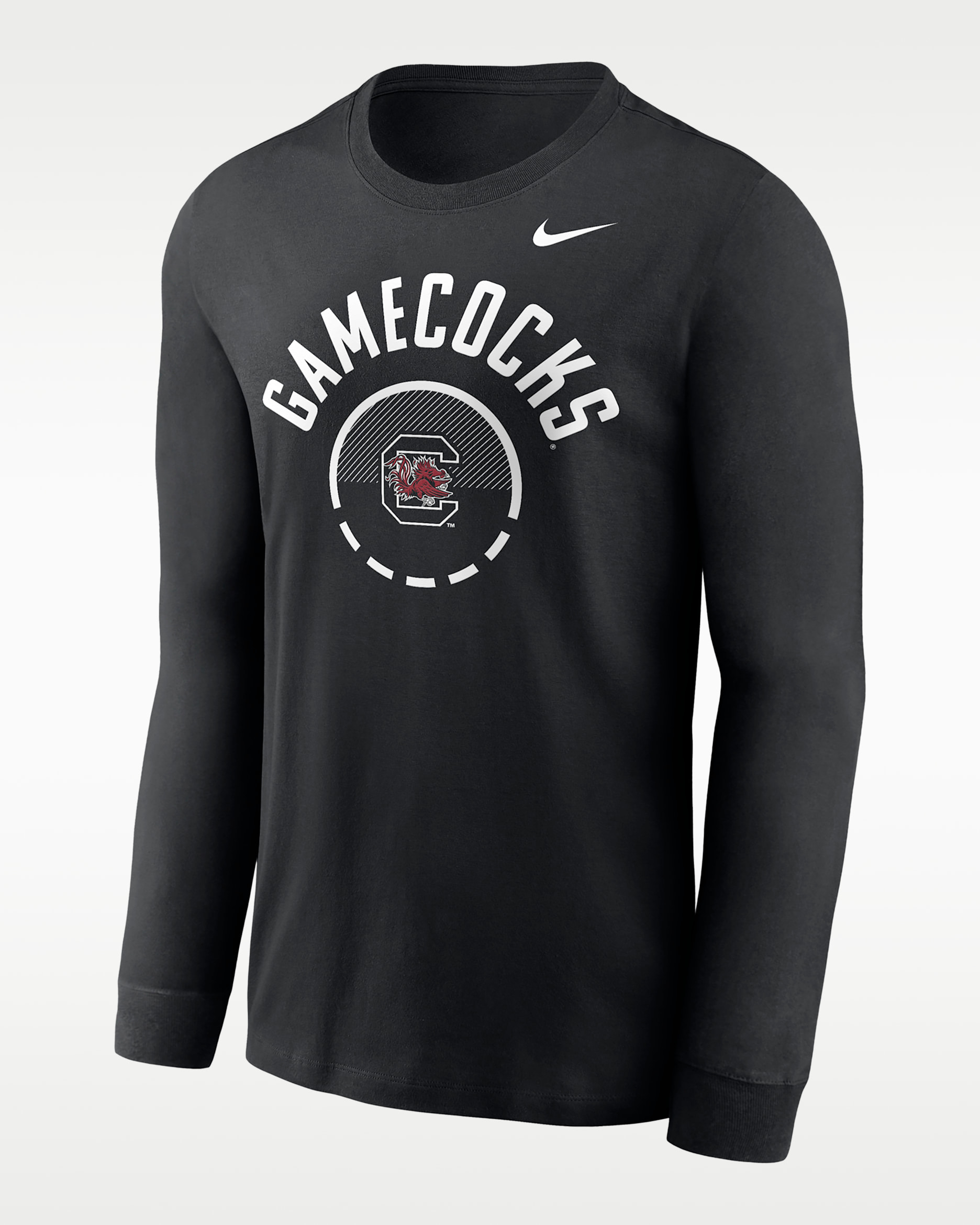 South Carolina Basketball Shoot Around Legend Men's Nike Dri-FIT College Long-Sleeve T-Shirt - Black