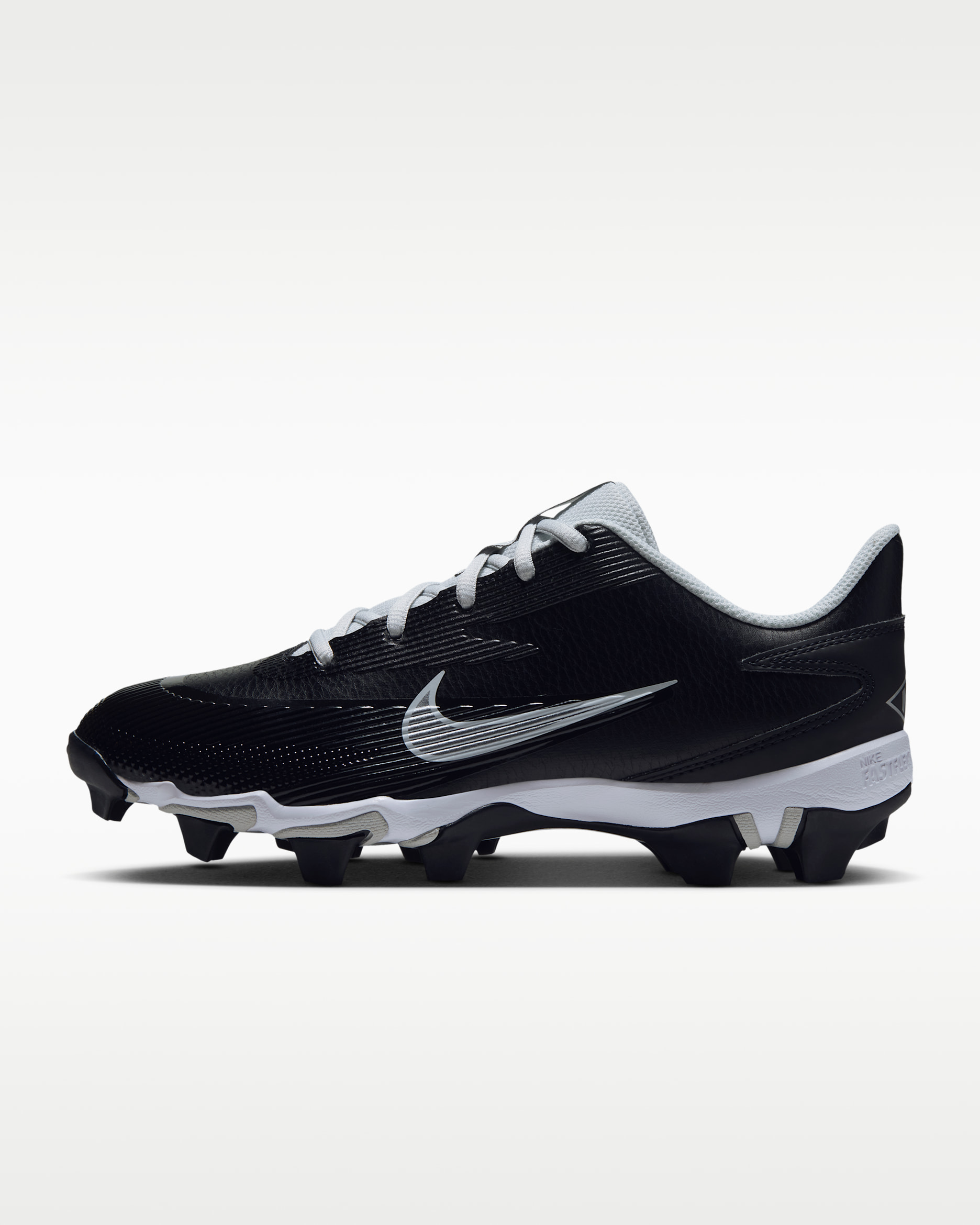 Nike Diamond Clutch Softball Cleats - Black/Photon Dust/Metallic Silver