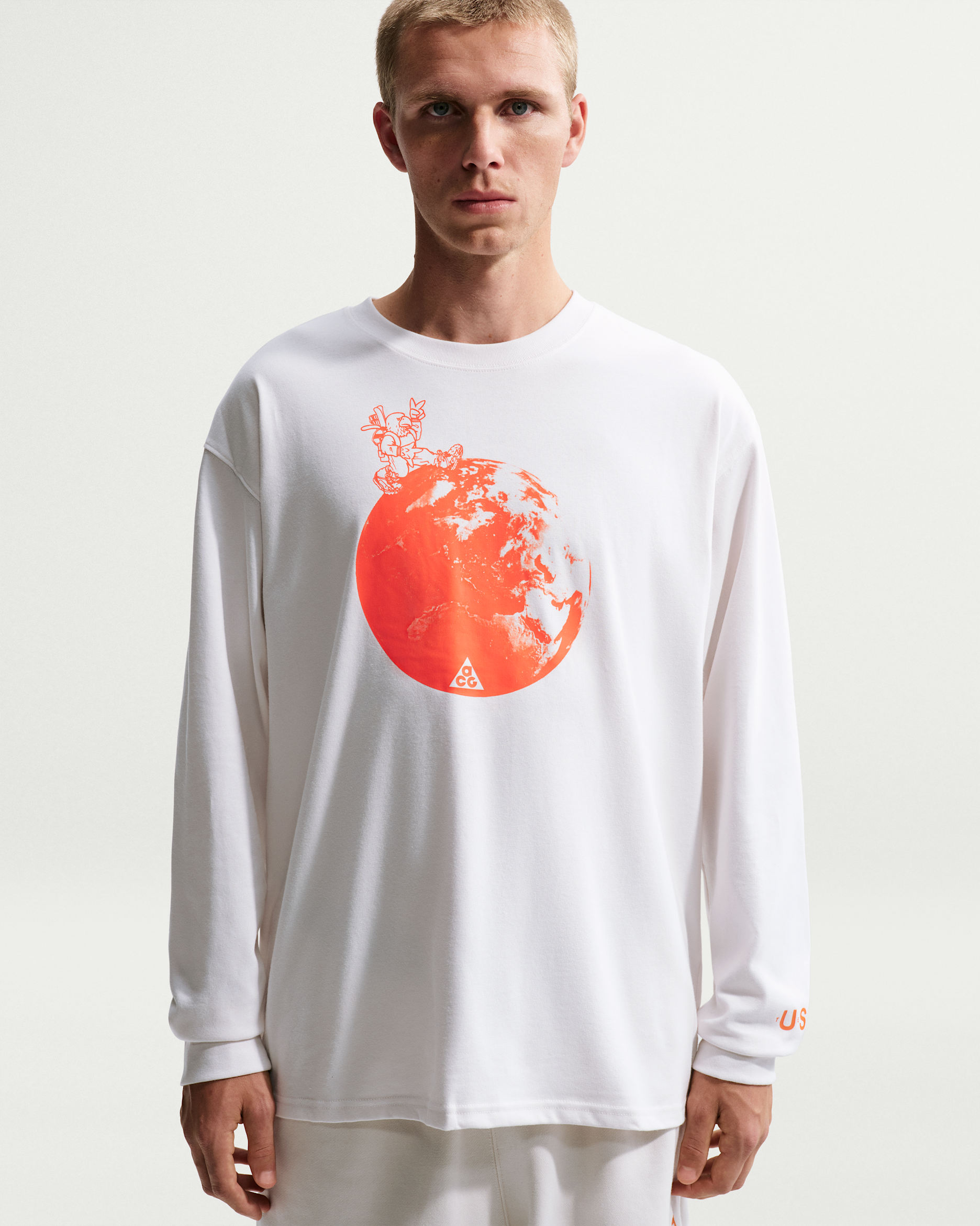 Playera de manga larga Dri-FIT para hombre Nike ACG USA - Fantasma