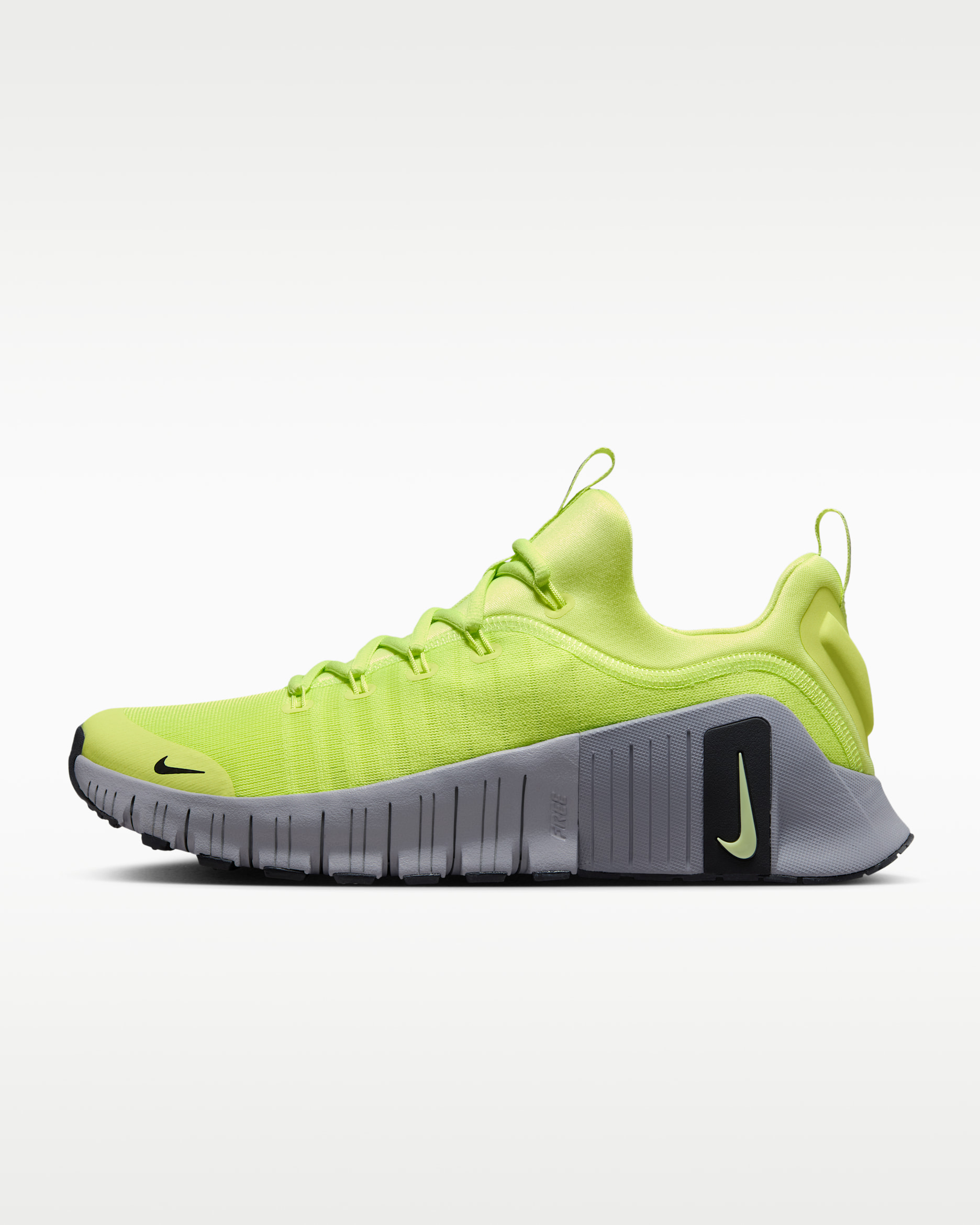 Nike Free Metcon 6 男款健身訓練鞋 - Light Lemon Twist/Cement Grey/黑色/Light Lemon Twist