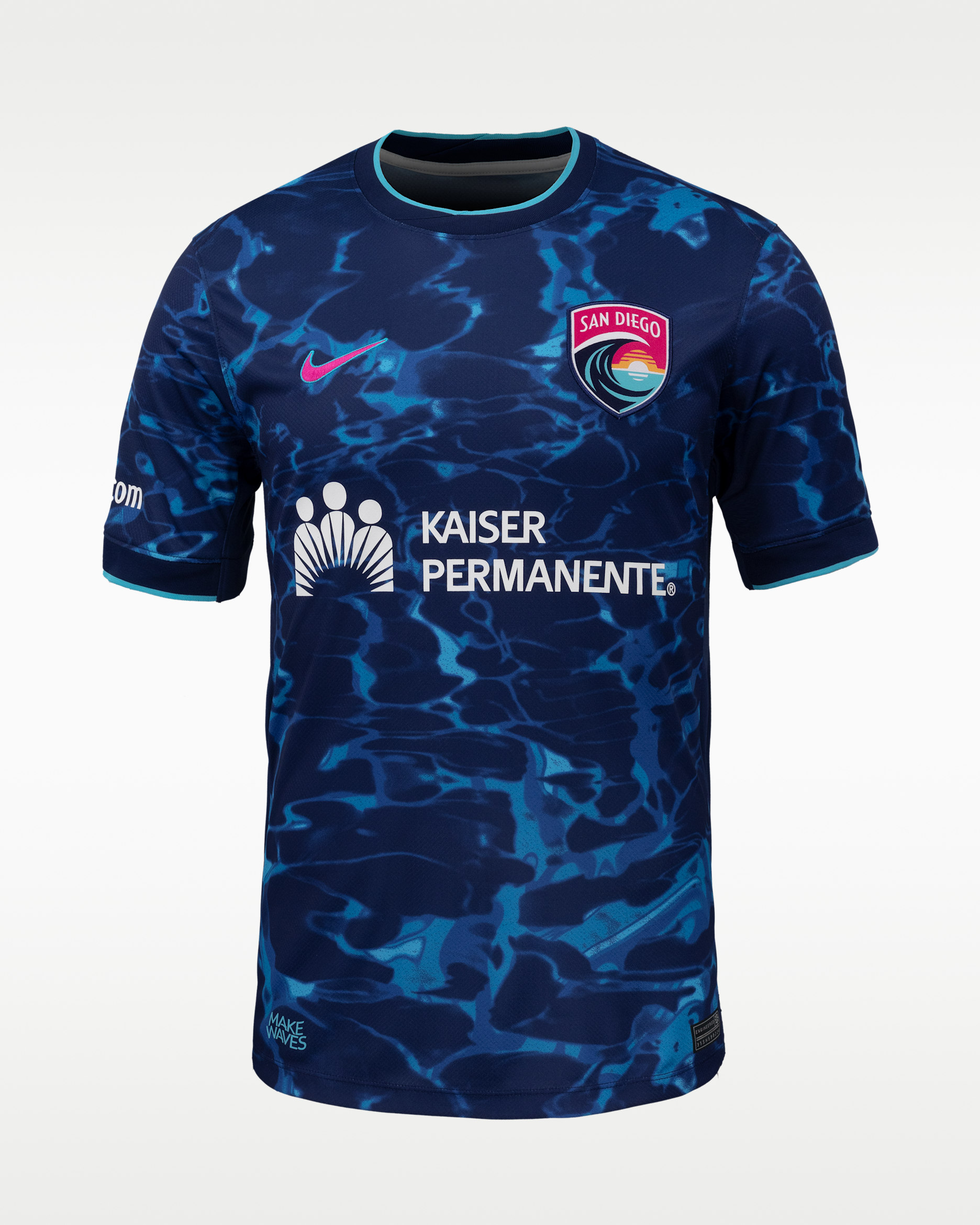 San Diego Wave FC Stadium Edition Men's Nike Dri-FIT Replica Jersey - Navy