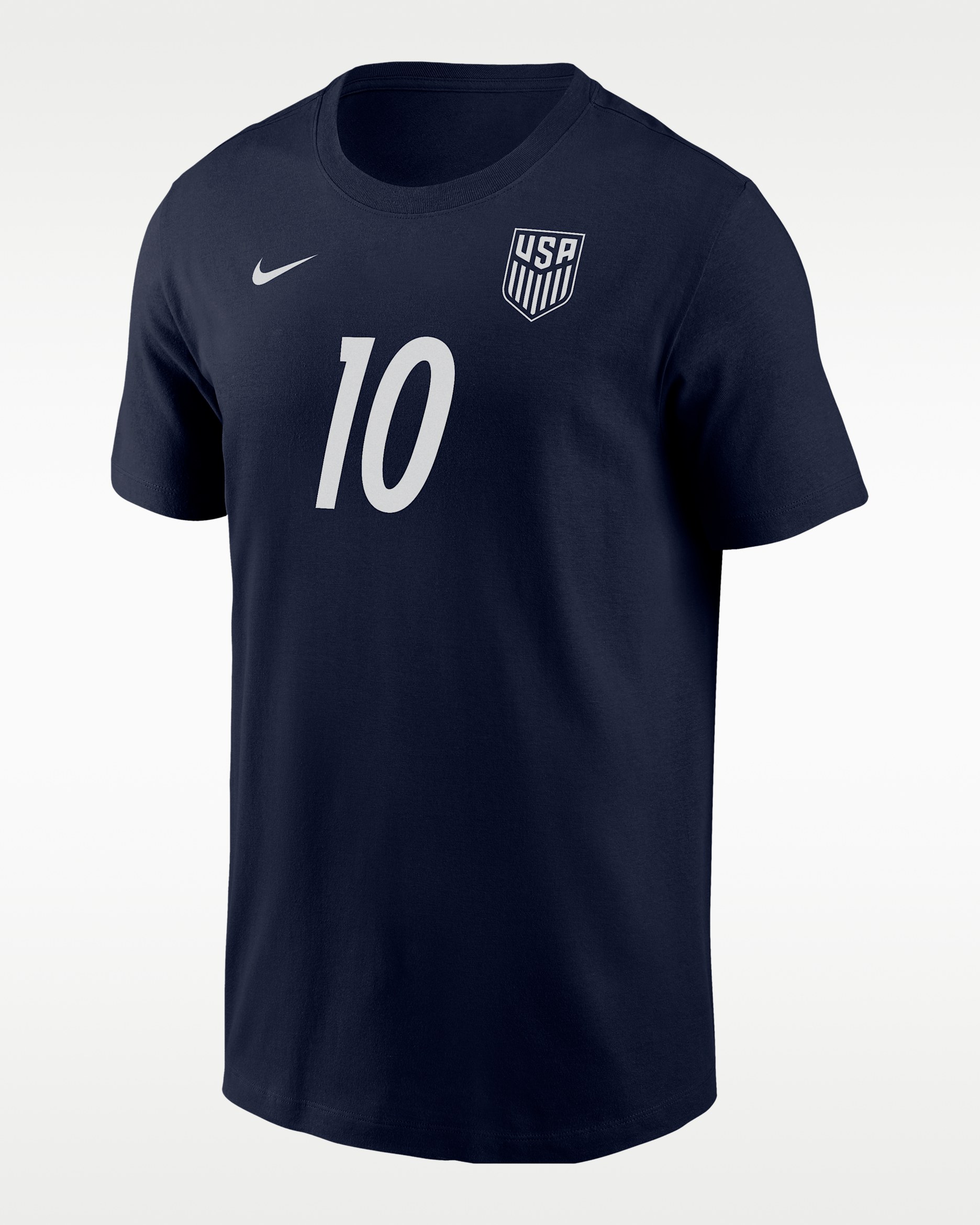 Christian Pulisic Team USA Men's Nike Soccer T-Shirt - College Navy