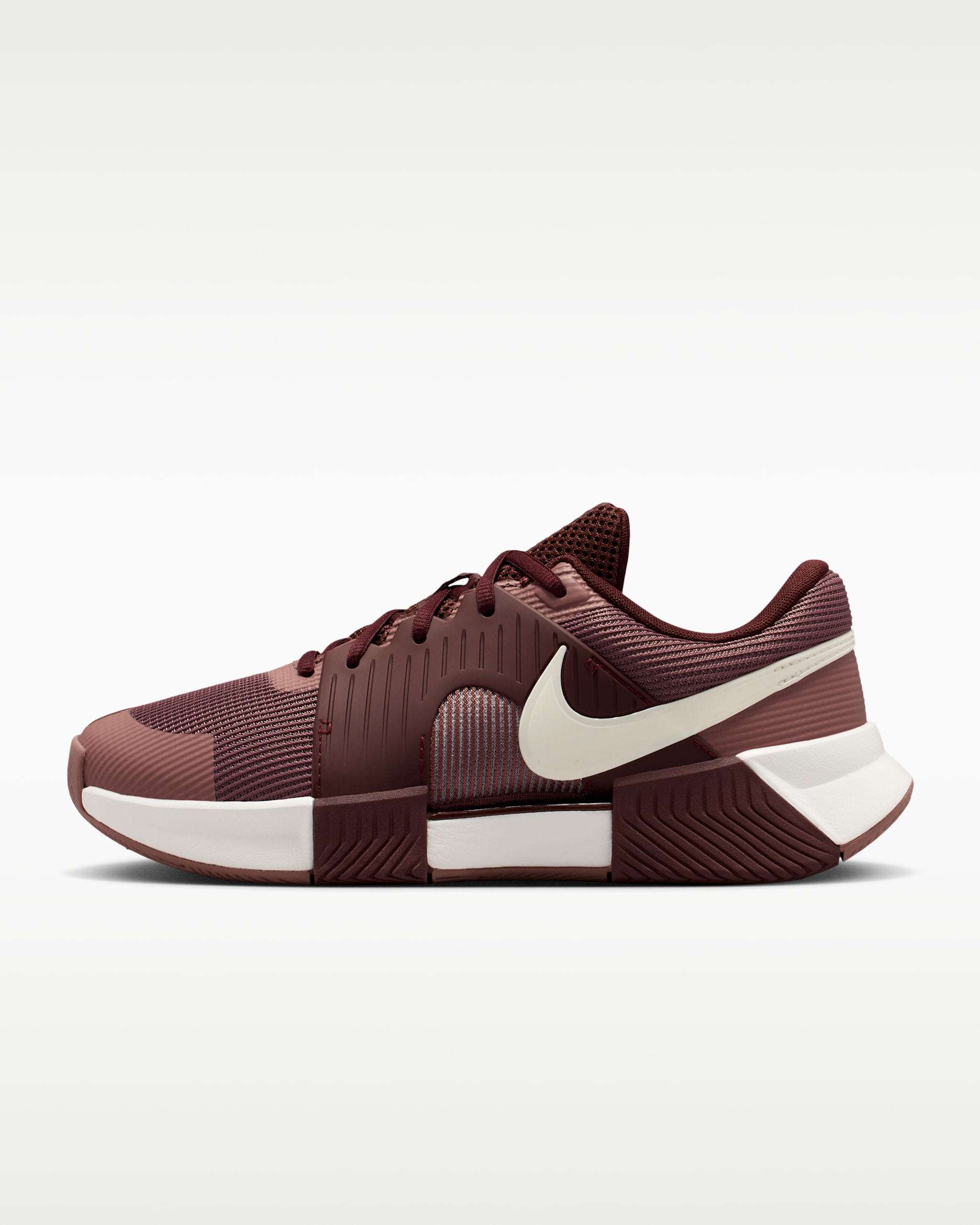 Nike GP Challenge 1.5 女款硬地球場網球鞋 - Sail/Tough Red/Canyon Pink/Mystic Dates