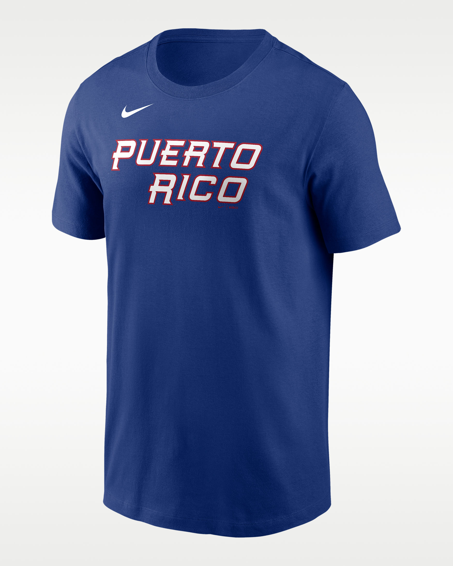 Edwin Díaz Puerto Rico National Baseball Team 2026 World Baseball Classic Men's Nike T-Shirt - Rush Blue