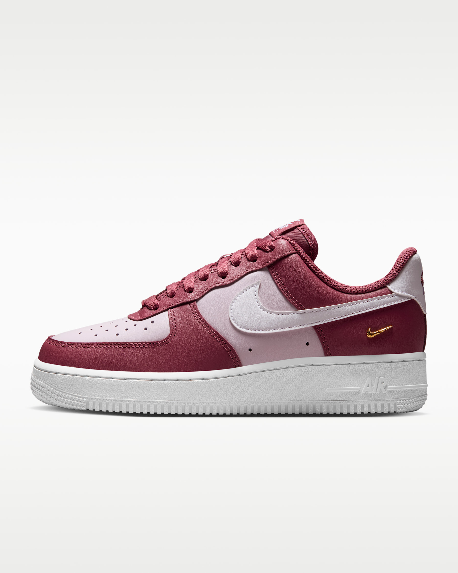 Nike Air Force 1 '07 Women's Shoes - Pink Smoke/Bleached Lilac/Metallic Gold/White