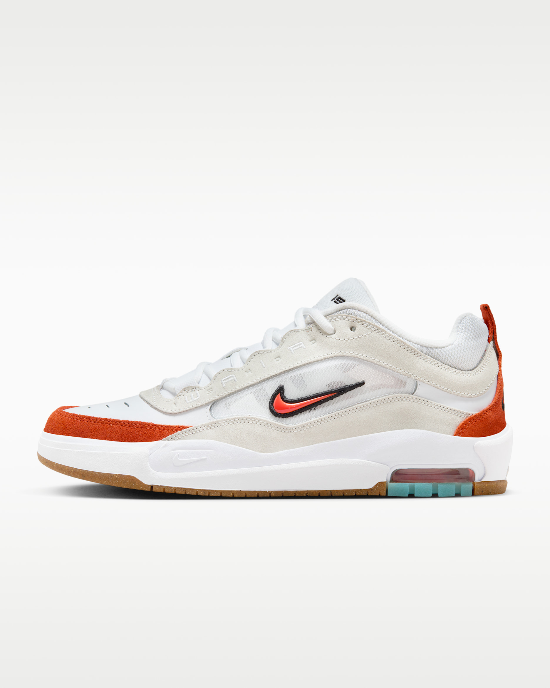 Nike Air Max Ishod Men's Shoes - White/Summit White/Black/Orange
