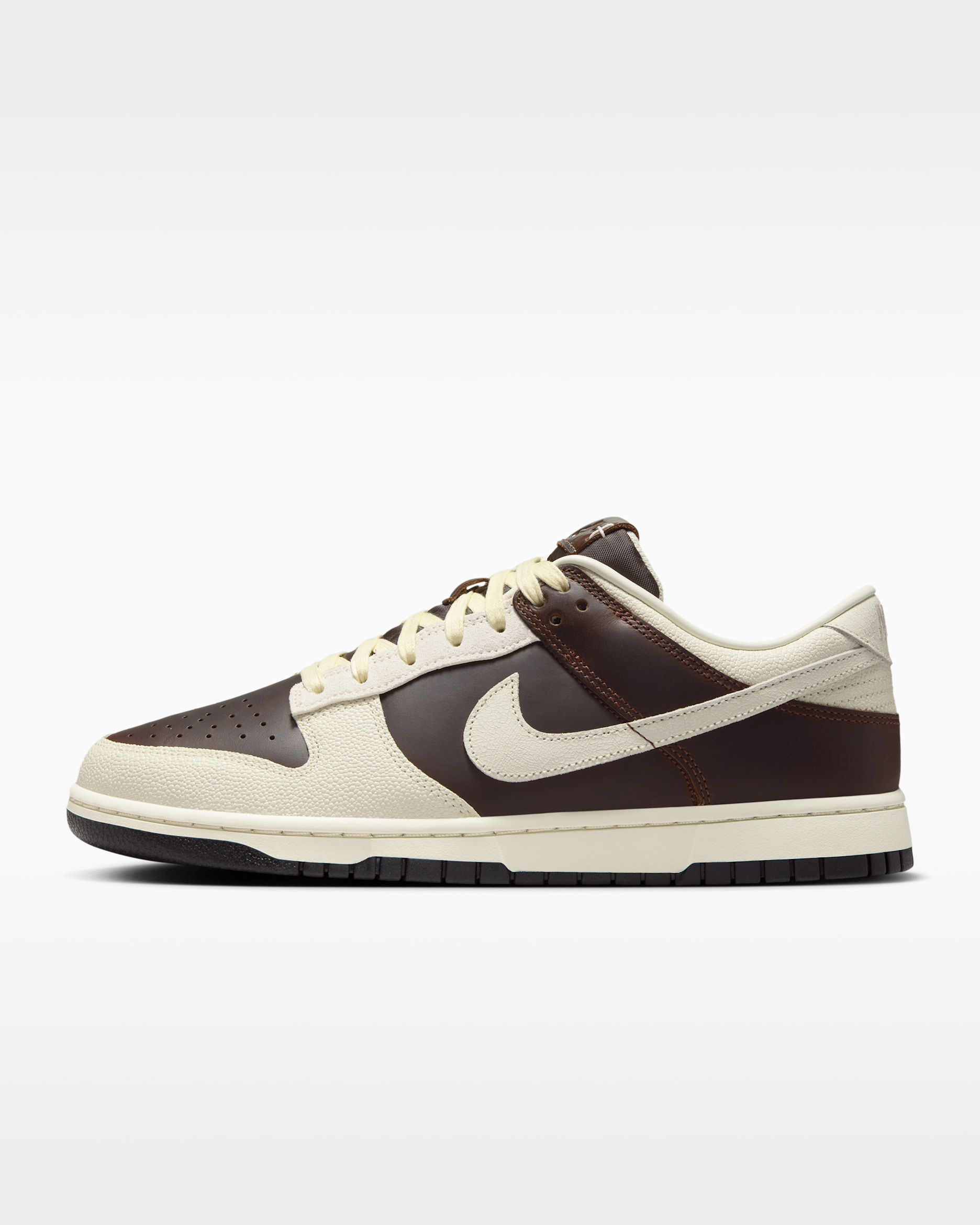 Nike Dunk Low Retro Men's Shoes - Fauna Brown/Soft Pearl/Black/Soft Pearl