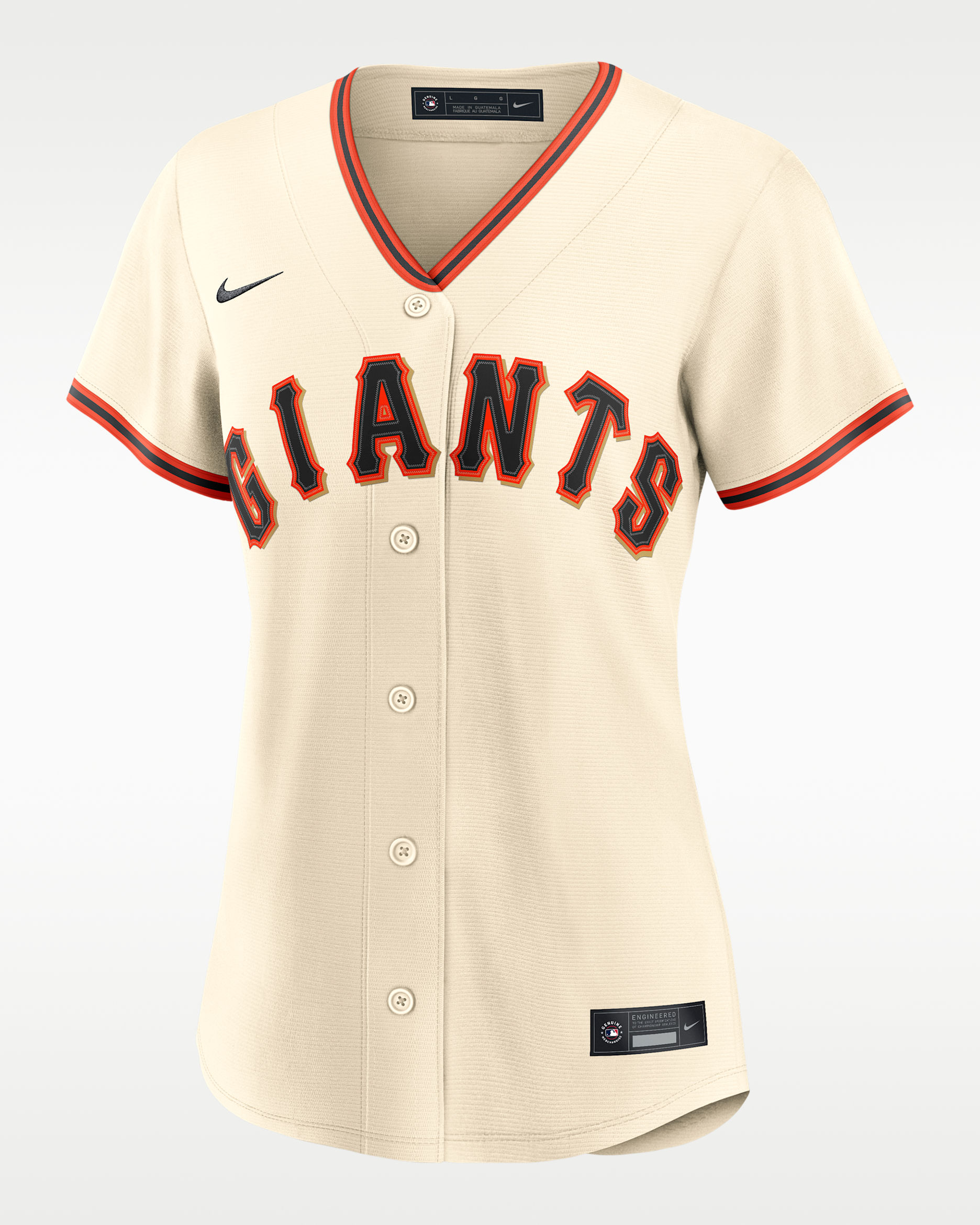 Rafael Devers San Francisco Giants Women's Nike MLB Replica Jersey - Cream