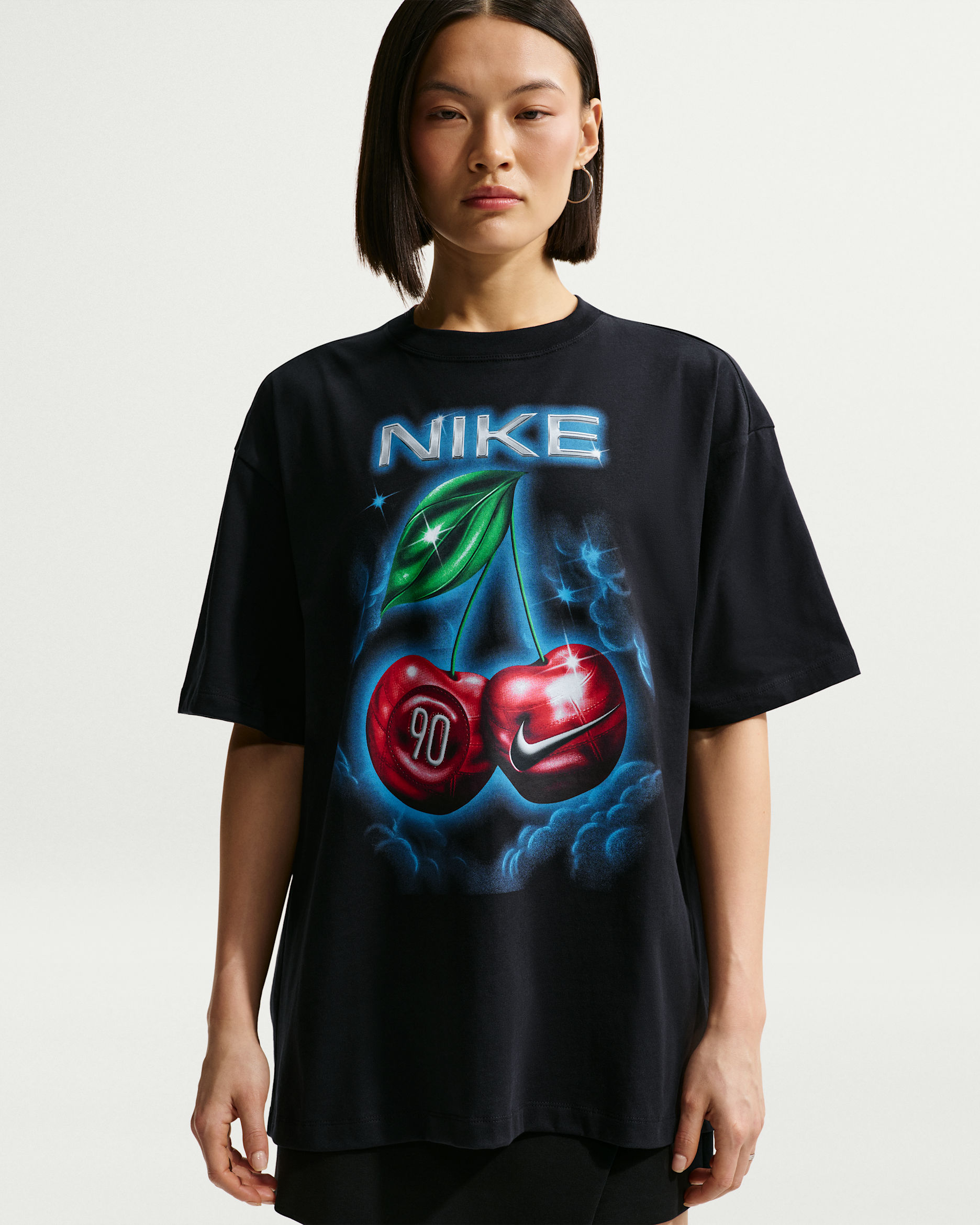 Nike Sportswear Classic Women's Oversized T-Shirt - Black