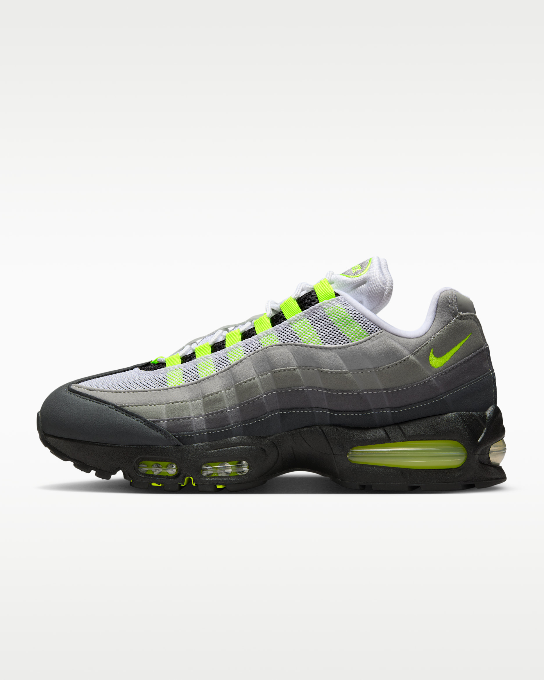 Nike Air Max 95 OG Men's Shoes - Black/Cool Grey/Neon Yellow