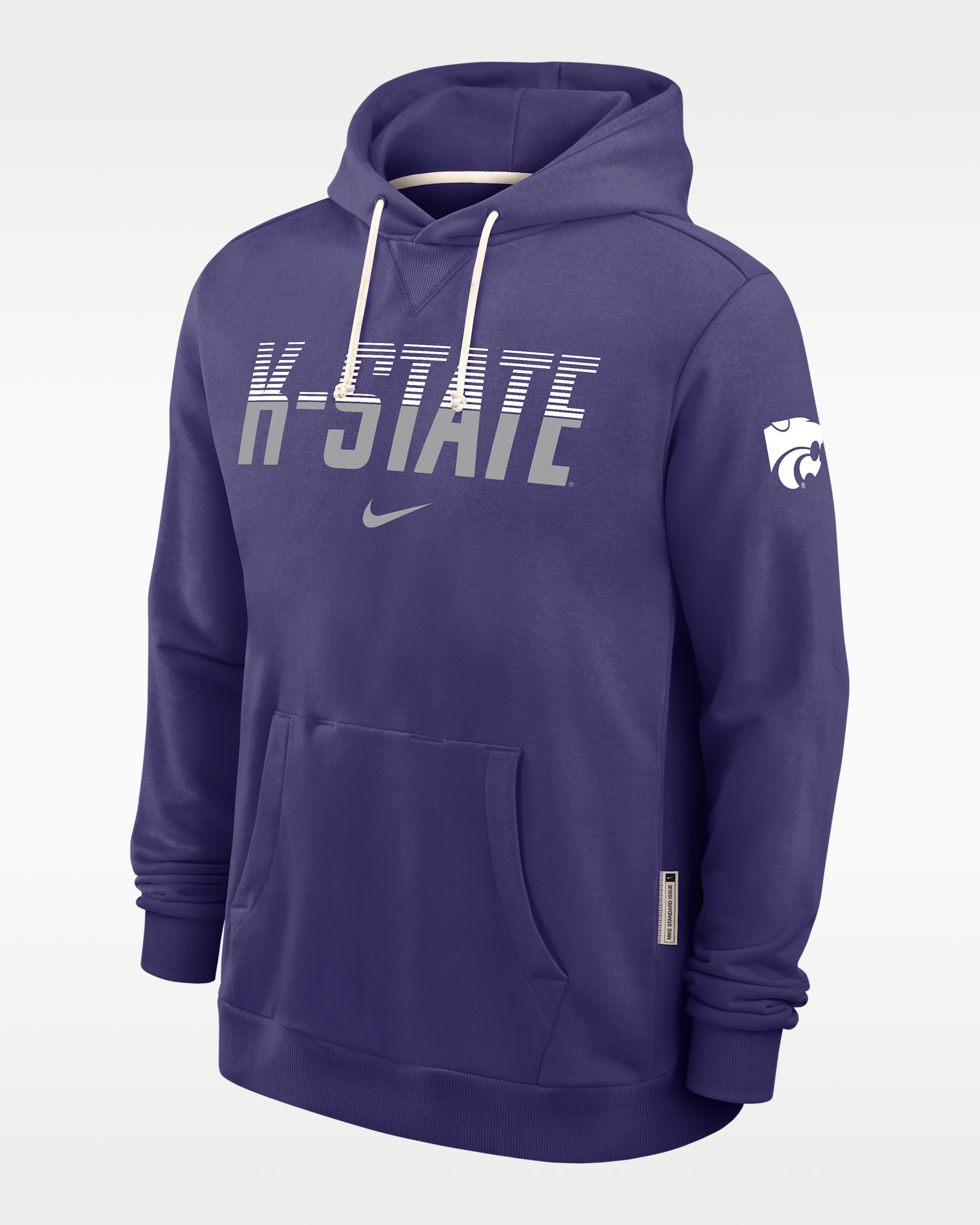 Nike Sideline (Kansas State) Men's Dri-FIT Sleeveless Pullover Hoodie - New Orchid