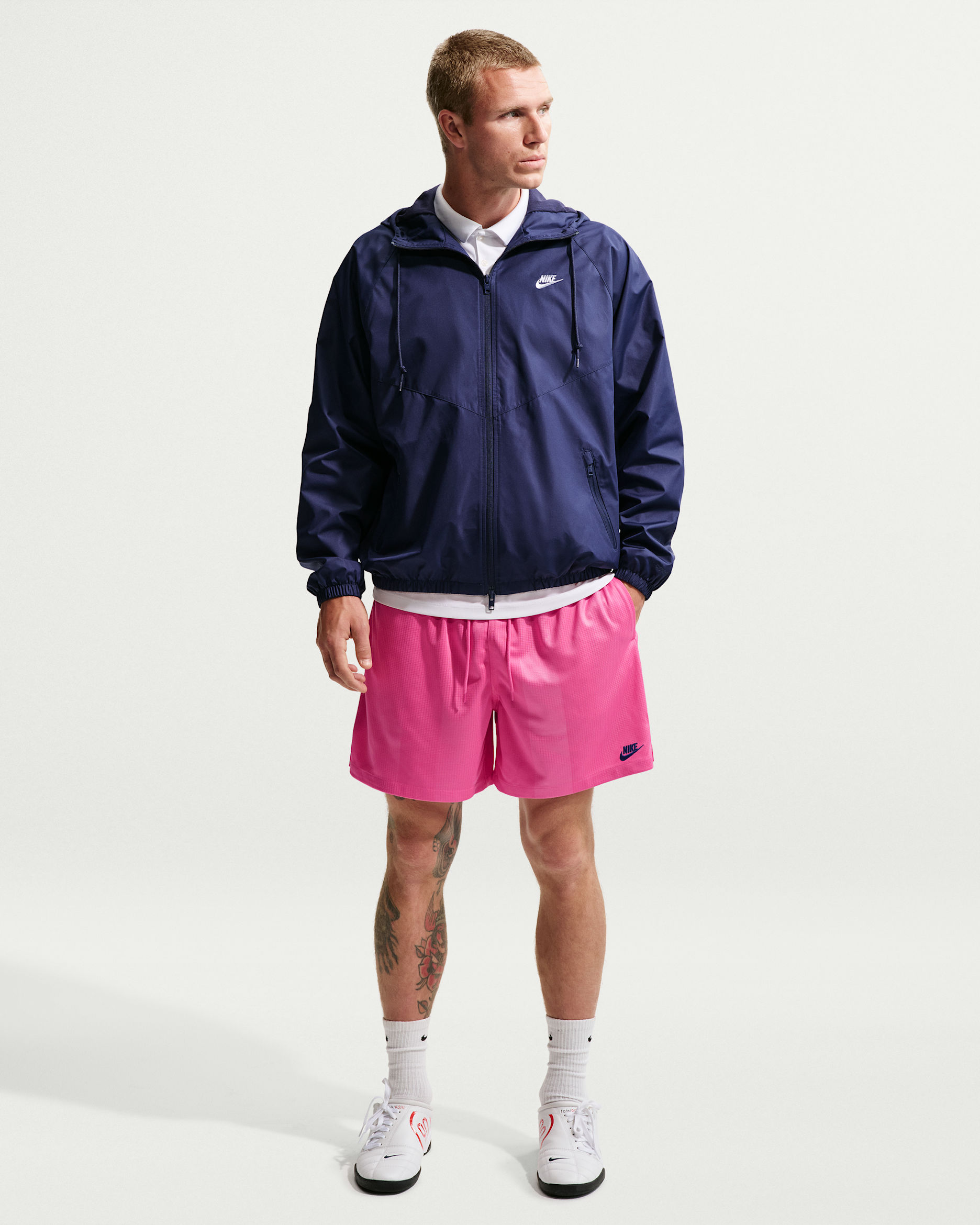 Nike Sportswear Club Men's Flow Shorts - Pinksicle/Game Royal