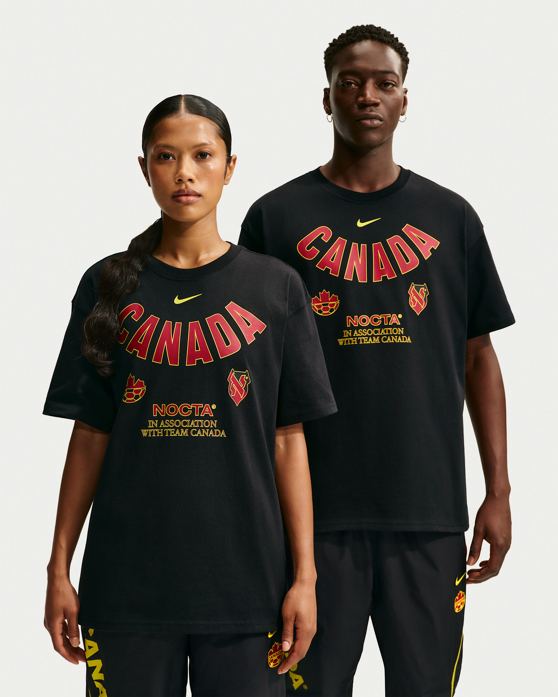 T-shirt Canada x NOCTA pour homme - Noir